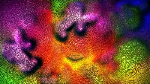 Vibrant Neon Color 20x30 Inch Laminated Poster - Modern Home Decor Wall Art with Bright Colors & Vivid Imagery - Perfect for Living Room, Bedroom, Office & Dorm Decoration - Fits Standard Frames
