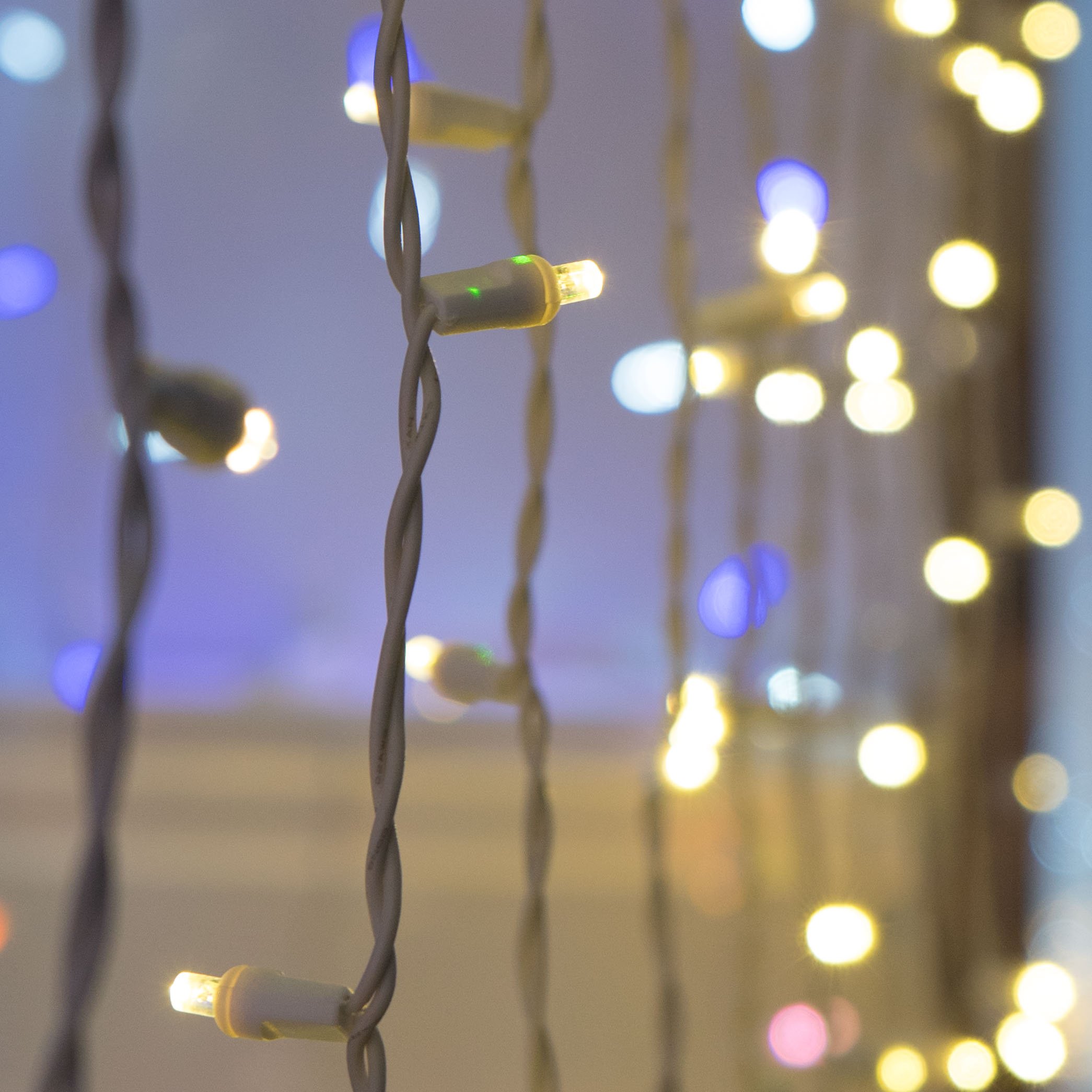 Wintergreen LED String Lights - 25 Warm White Twinkle Craft Lights with White Wire (7.3 Ft) for Wedding Decor, DIY Crafts, Home & Party Decoration | Perfect for Bedrooms, Christmas Trees, and Indoor Lighting