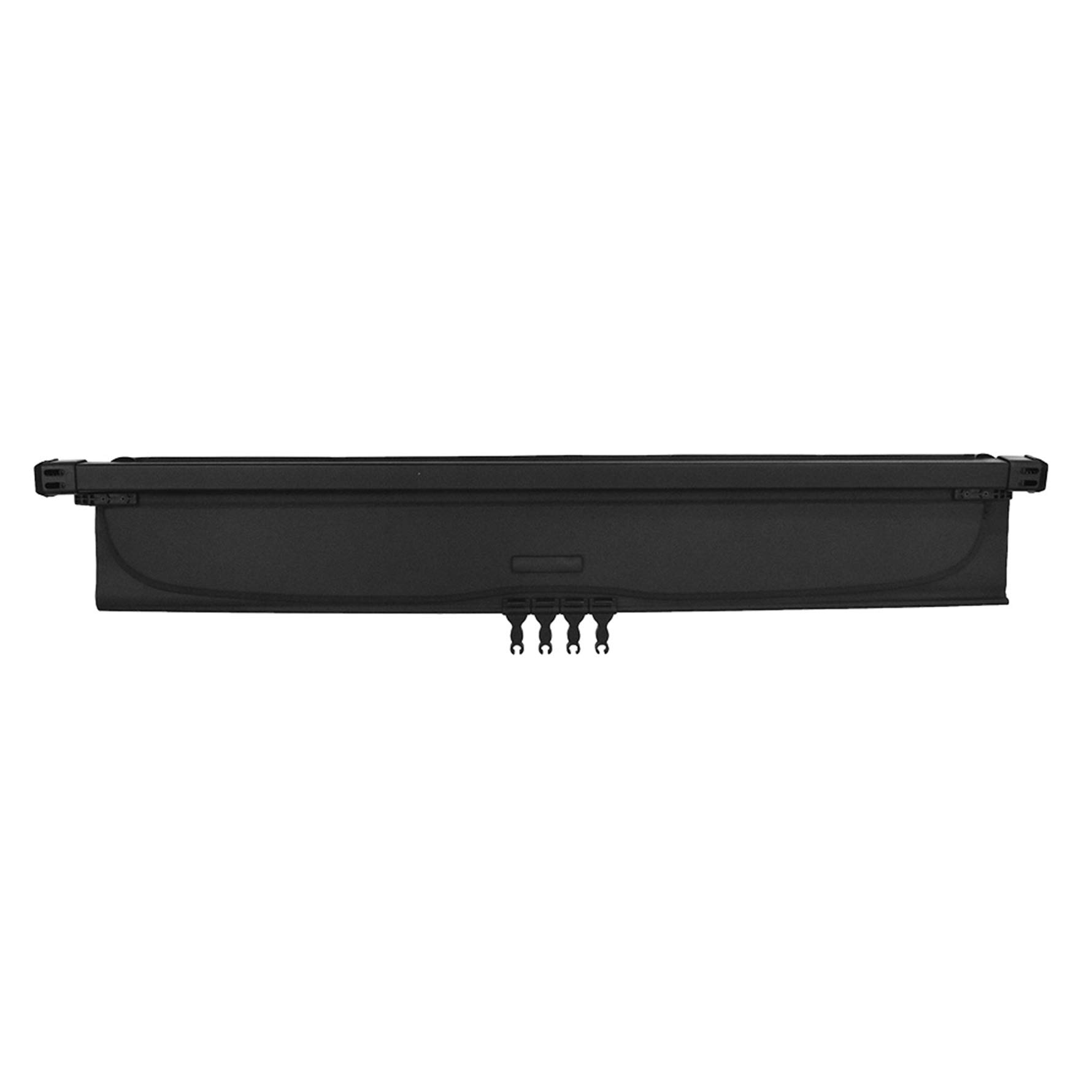 2014-2018 Subaru Forester Black Rear Trunk Cargo Cover | Manual Door Security Shade Replacement | Perfect for Road Trips & Grocery Hauling