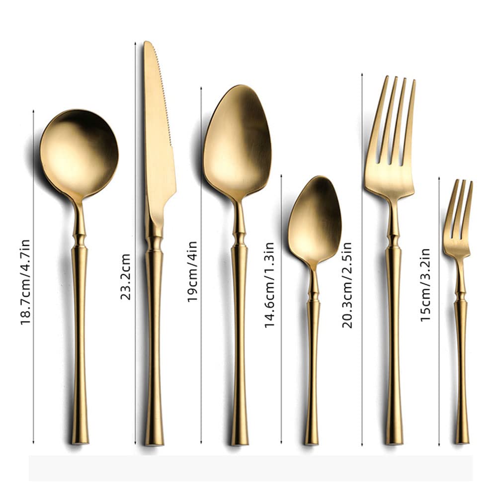 72-Piece Rose Gold & Silver Flatware Set for 12 - Stainless Steel Cutlery Set with Mirror Finish | Modern Dinnerware for Home & Restaurant Use | Dishwasher Safe | Perfect for Weddings, Dinner Parties & Formal Dining