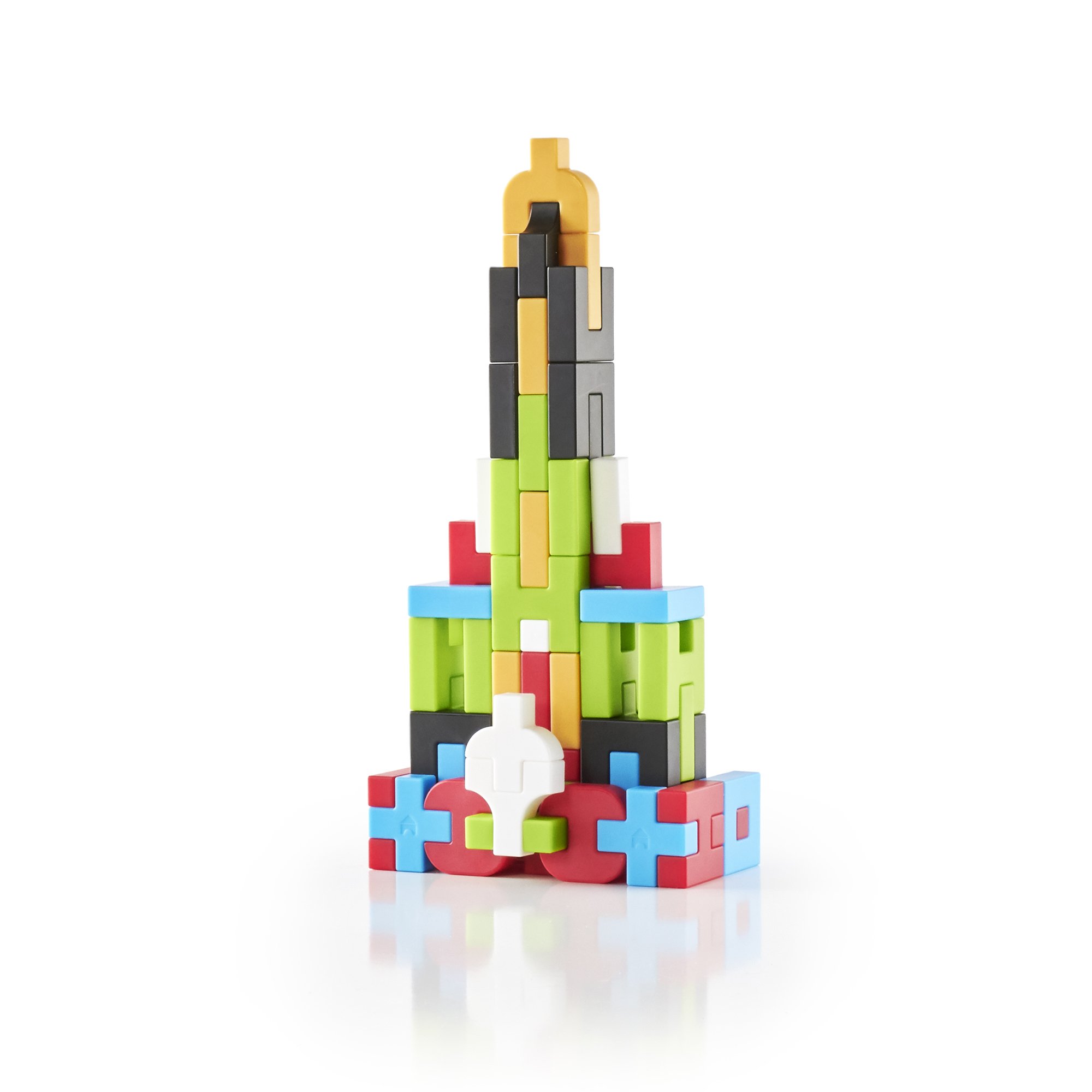 Guidecraft IO Blocks 500 Piece STEM Building Toy Set for Kids - Educational Construction Blocks for Creative Play, Classroom & Homeschool Learning Activities