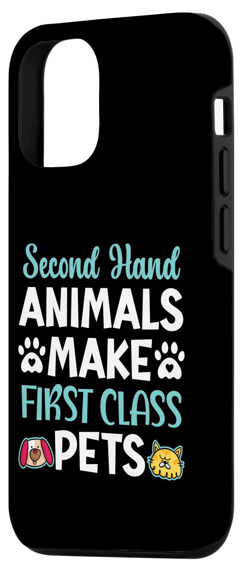 Refurbished iPhone 12/12 Pro Case - Durable Pet Rescue Design for Daily Use