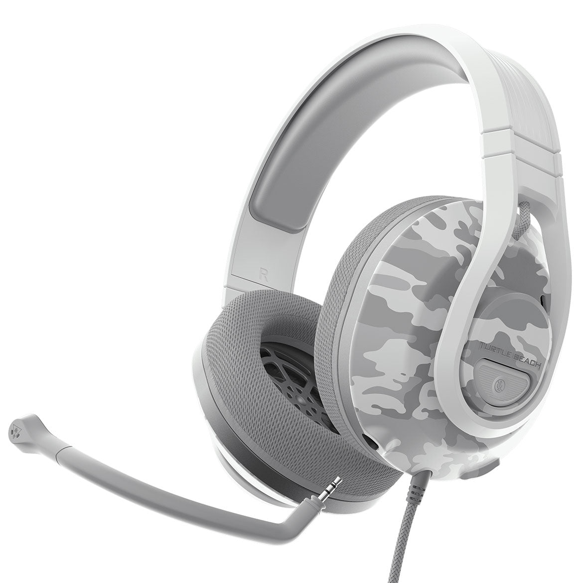 Turtle Beach Recon 500 Wired Gaming Headset with High-Quality Sound - Arctic Camo Design for PS5, PS4, Xbox One, Series X, Switch & PC - Perfect for Competitive Gaming & Immersive Play