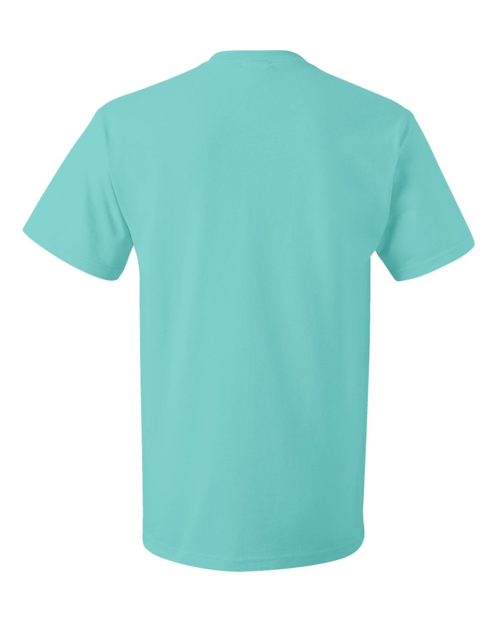 5 oz. 100% Heavy Cotton HD T-Shirt for Men - 6 Pack (4XL, Scuba Blue) - Premium Comfort for Gym, Casual Wear & Everyday Use