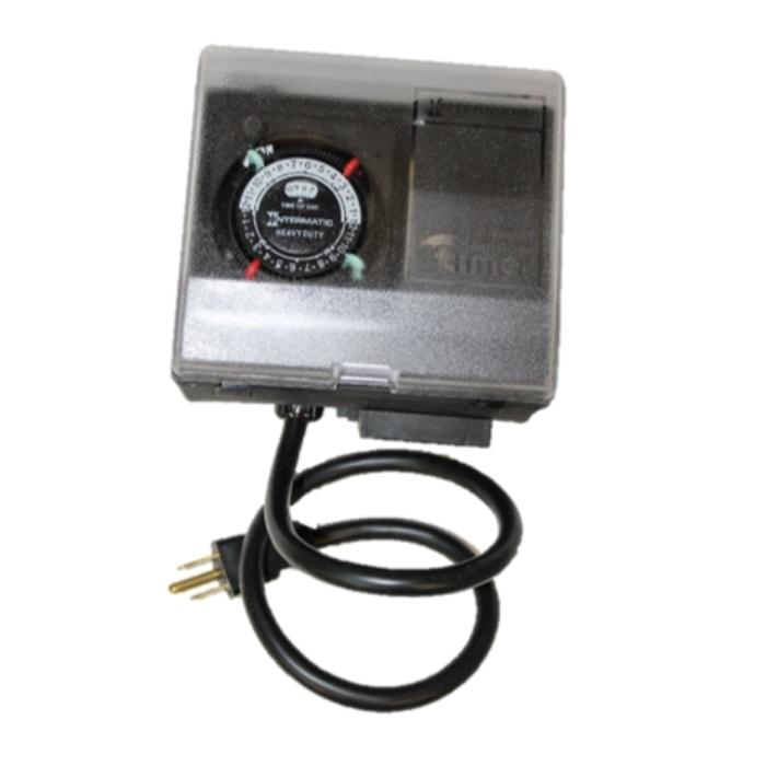 Bearon Aquatics Timer for Aerator or Ice Eater - Automatic Pond & Aquarium Oxygen Timer - Perfect for Fish Tanks, Hydroponics & Outdoor Water Features