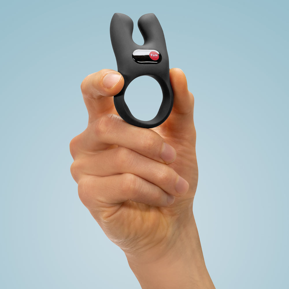 Fun Factory Nos Vibrating Cock Ring with Pressure Points - Enhance Intimacy & Pleasure for Couples - Perfect for Date Nights & Romantic Moments