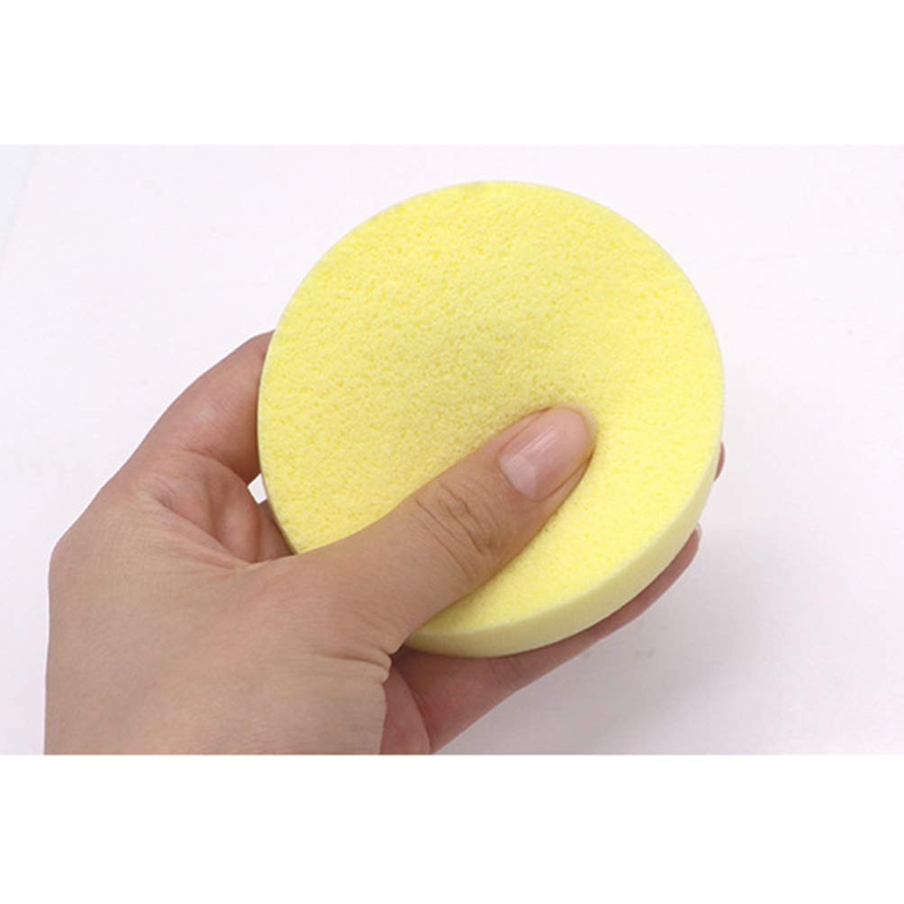 24pcs Natural Makeup Sponge Set for Face & Bath - Soft Exfoliating Pads