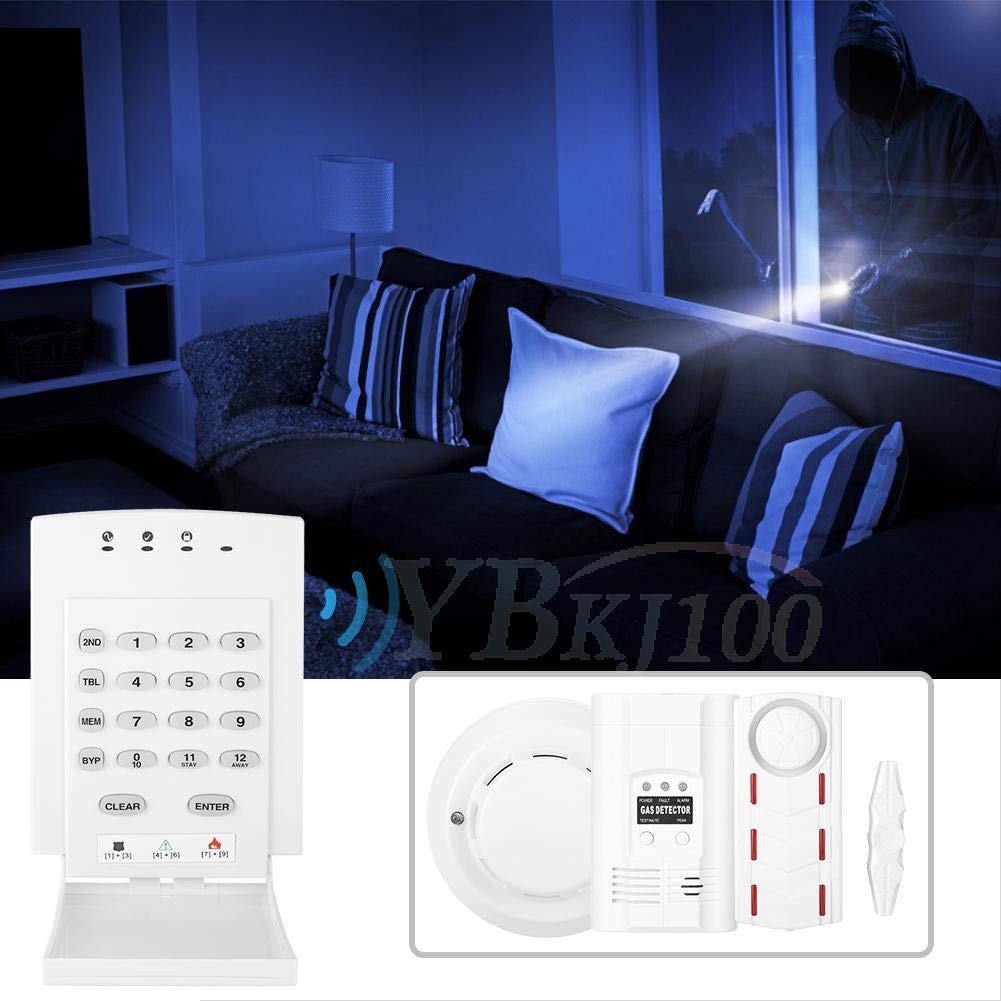 SONEW Wireless Home Burglar Alarm Control Keypad - Anti-Theft Security System for House Protection | Easy DIY Installation for Apartments & Smart Homes