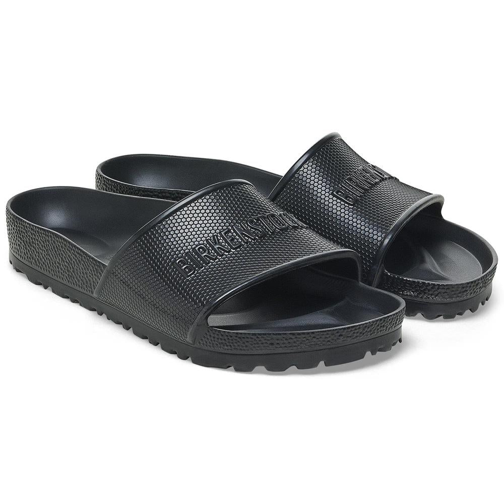 Birkenstock Unisex Barbados EVA Sandals - Comfortable Slip-On Water Shoes for Men & Women - Perfect for Beach, Pool, and Outdoor Activities - Black