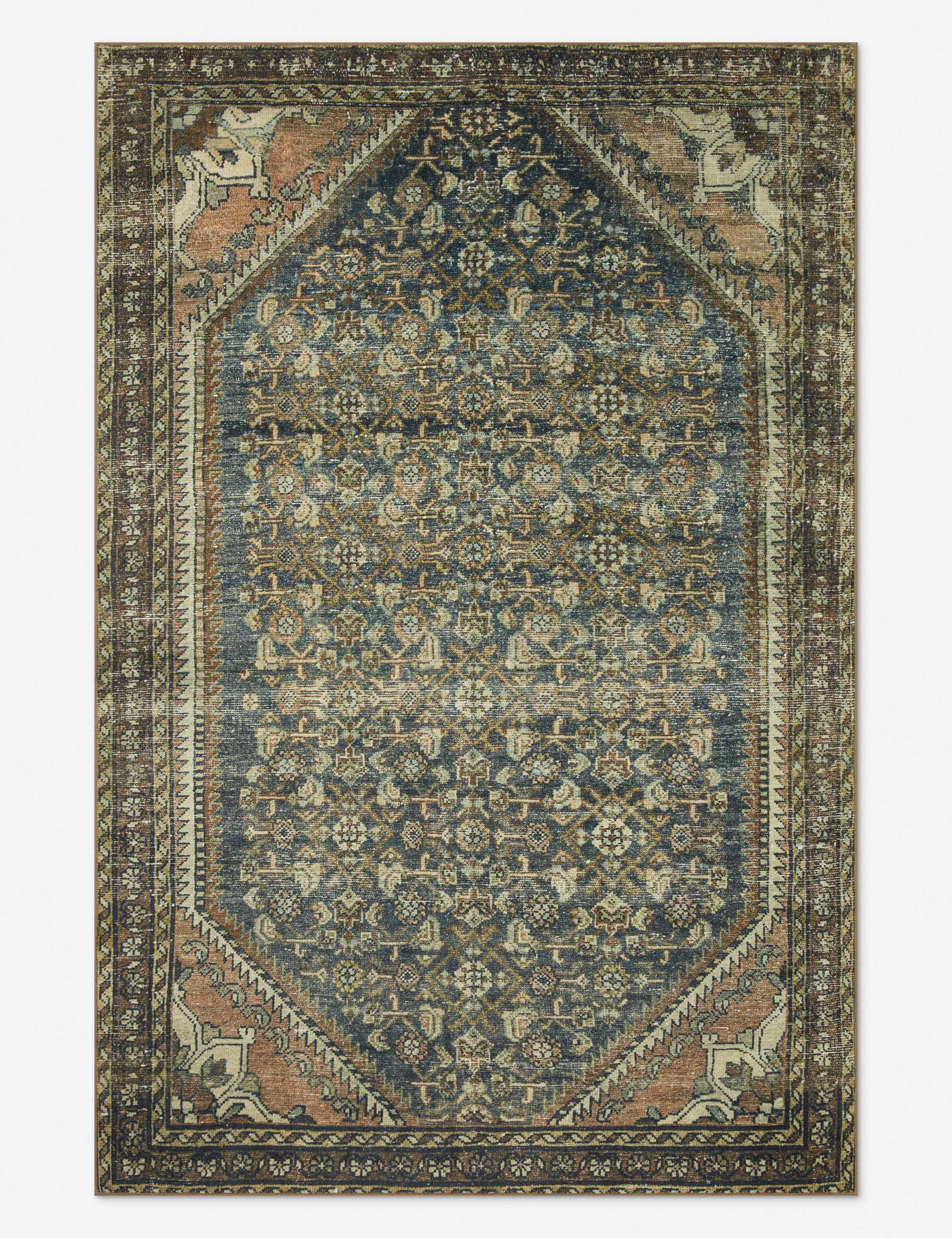 Magnolia Home by Joanna Gaines x Loloi Banks I Area Rug - Soft & Durable Indoor/Outdoor Rug for Living Room, Bedroom, or Patio Decor