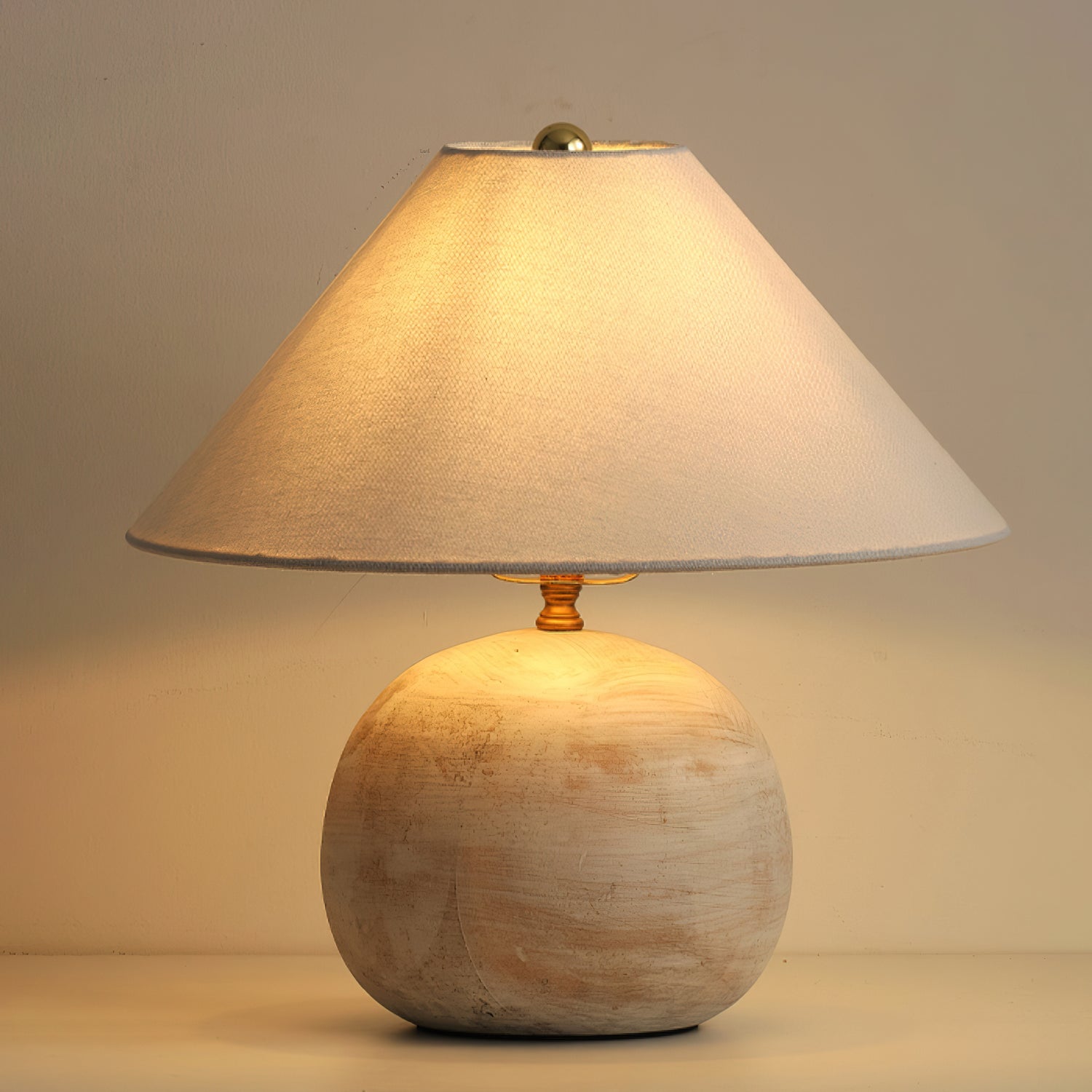 Houa Modern LED Table Lamp - Adjustable Brightness for Bedroom, Living Room & Office - Energy Efficient Nightstand Desk Lamp with USB Port & Touch Control