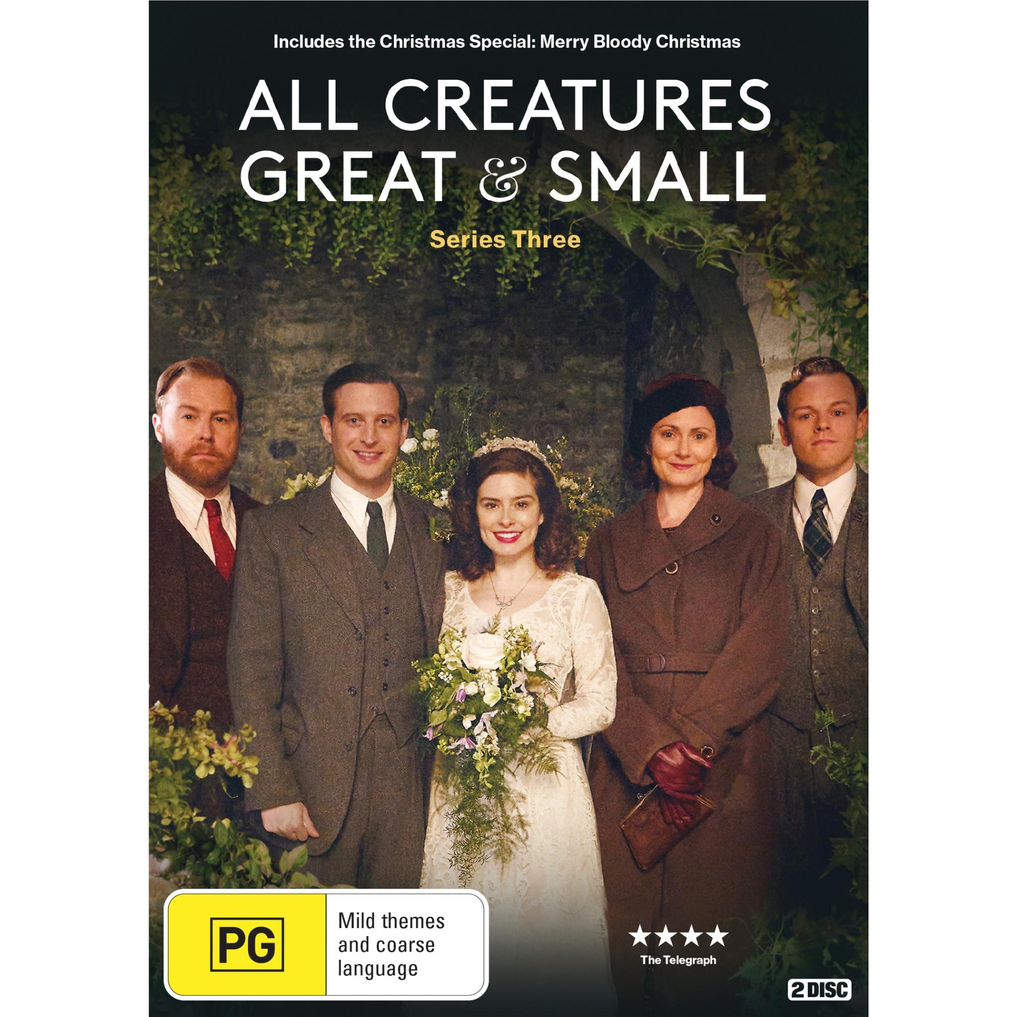 All Creatures Great & Small Season 3 DVD | British Veterinary Drama Series | Perfect for Family Movie Nights & Animal Lovers