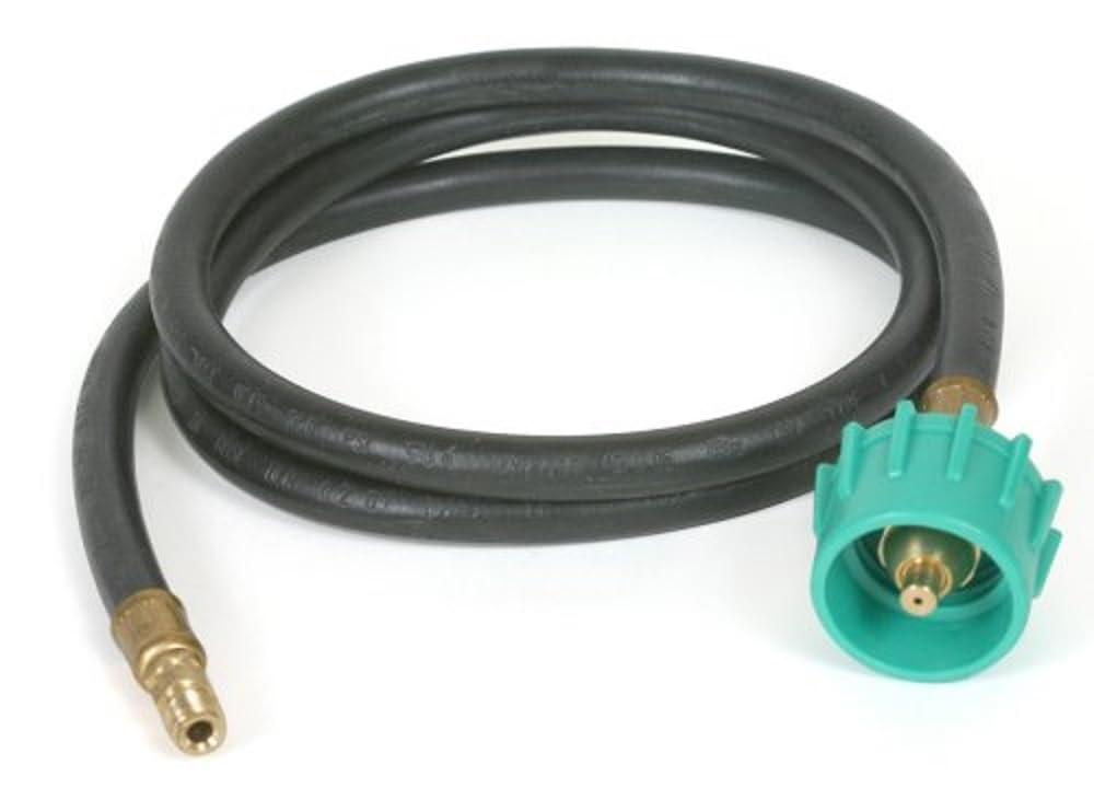 Camco 30-Inch Pigtail Propane Hose Connector - Safe RV Propane Tank Connection with Thermal & Excess Flow Protection (Model 59163) | Perfect for Travel Trailers, Motorhomes & Camping Appliances