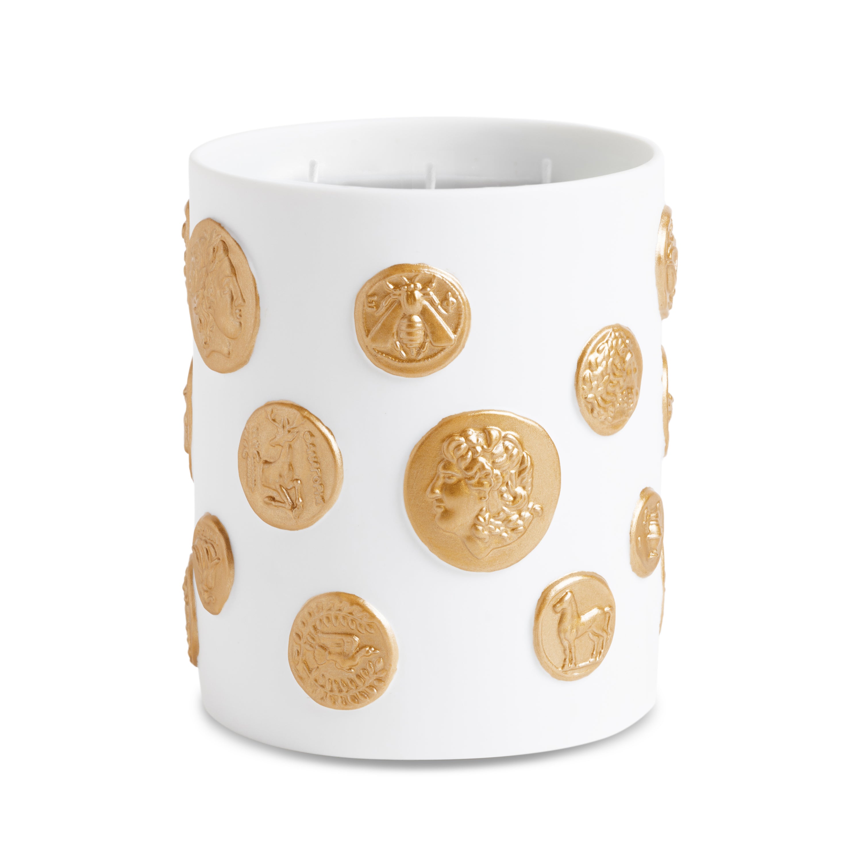 Premium Three-Wick Médaille Candle - Handmade Scented Soy Wax Candle for Home Decor, Relaxation & Gifts | Perfect for Living Room, Bedroom & Spa Ambiance