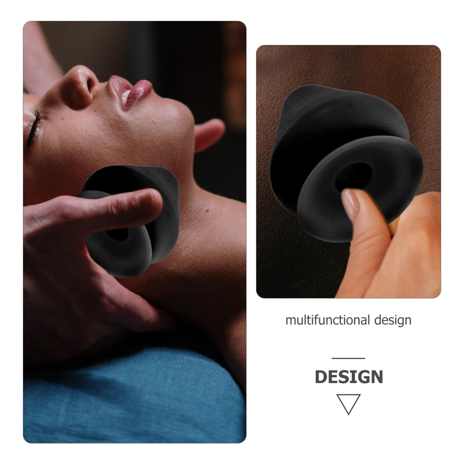 Healeved TPE Massage Balls for Neck and Back Pain Relief - Home Office, Yoga, and Gym Use - Ergonomic Therapy Balls for Muscle Relaxation and Stress Relief
