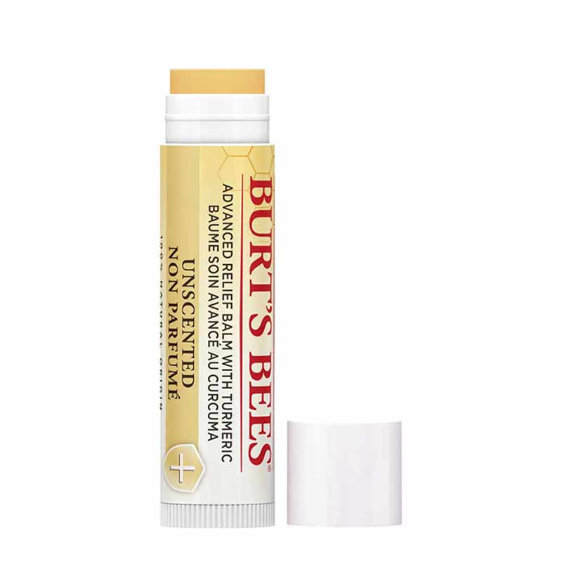 Burt's Bees Advanced Relief Lip Balm Unscented - Moisturizing Lip Care for Dry, Chapped Lips - Perfect for Winter, Travel & Daily Hydration