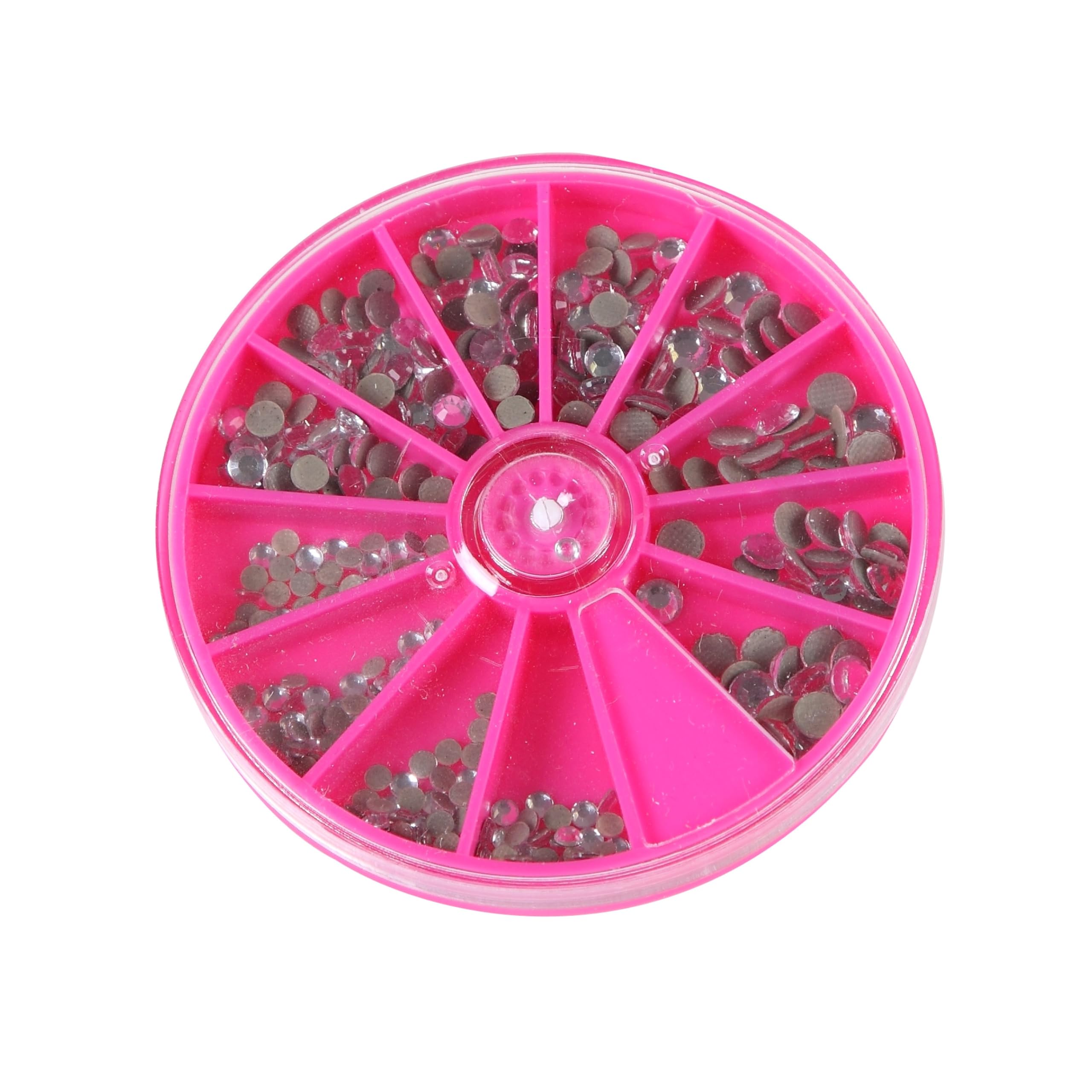 TULIP Iron On Crystals & Gems - 300 Clear Rhinestones for DIY Crafts, Clothing & Accessories Decoration - Perfect for T-Shirts, Hats, Bags & Home Decor
