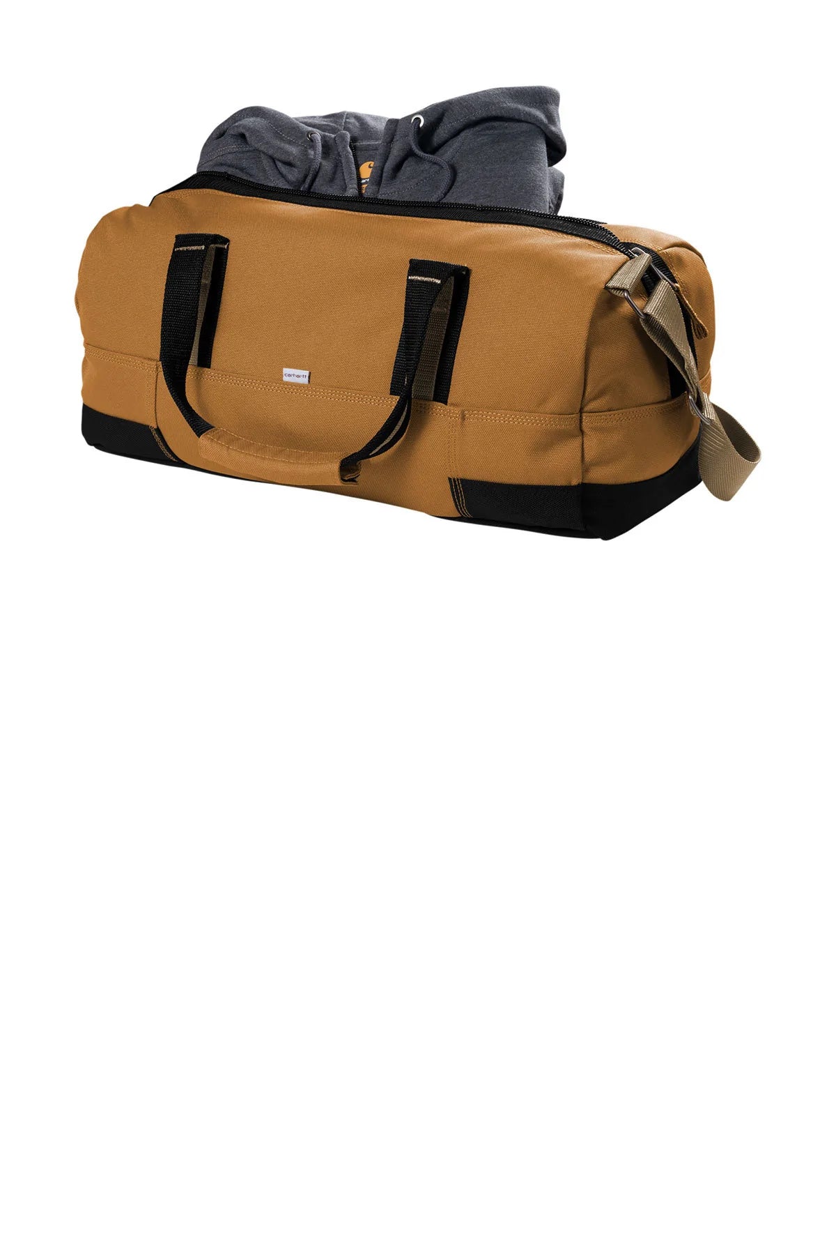 Carhartt 35L Foundry Series Customized Duffel Bag - Heavy Duty Work & Travel Duffel - Carhartt Brown - Perfect for Construction Sites, Gym & Weekend Getaways