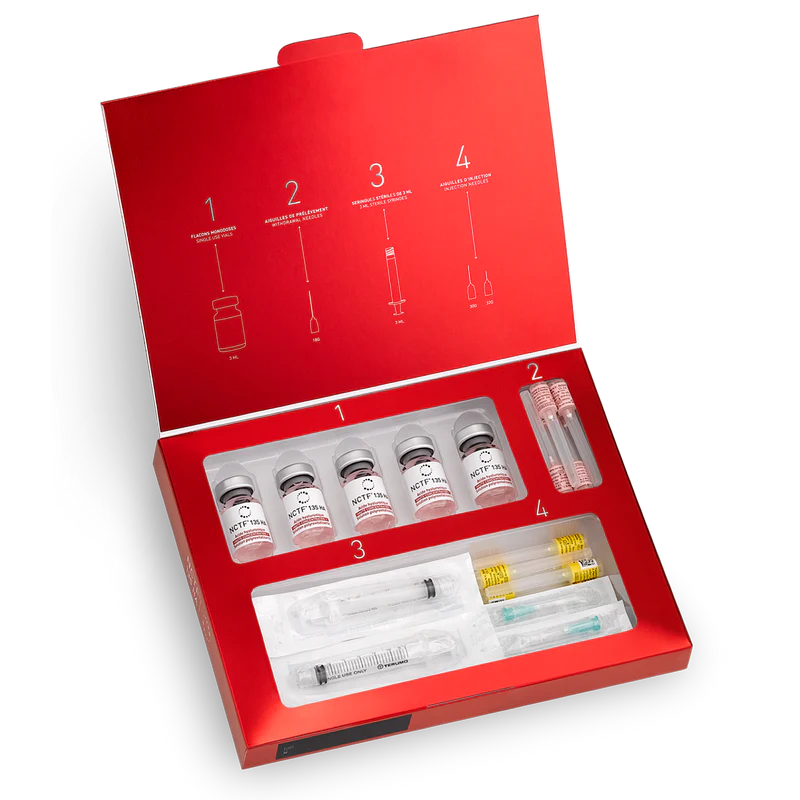 FILLMED FILORGA NCTF 135HA Anti-Aging Serum 5x3ml - Youth Revitalizing Treatment for Wrinkles & Fine Lines | Perfect for Daily Skincare Routine & Professional Spa Treatments