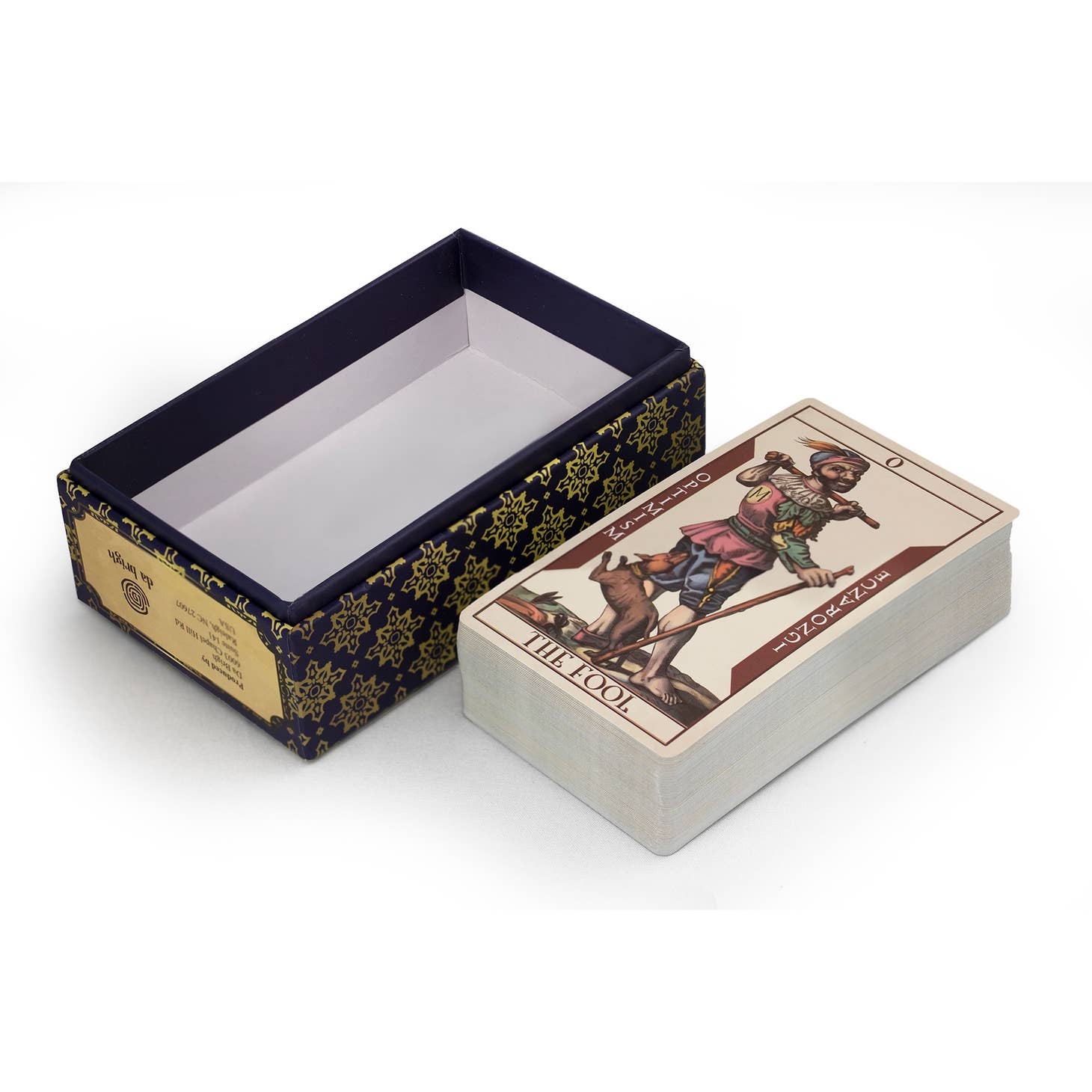 Soprafino Dellarocca Tarot Cards Deck - 78-Card Classic Tarot Deck with Guidebook for Divination, Meditation & Spiritual Growth | Perfect for Beginners & Professionals