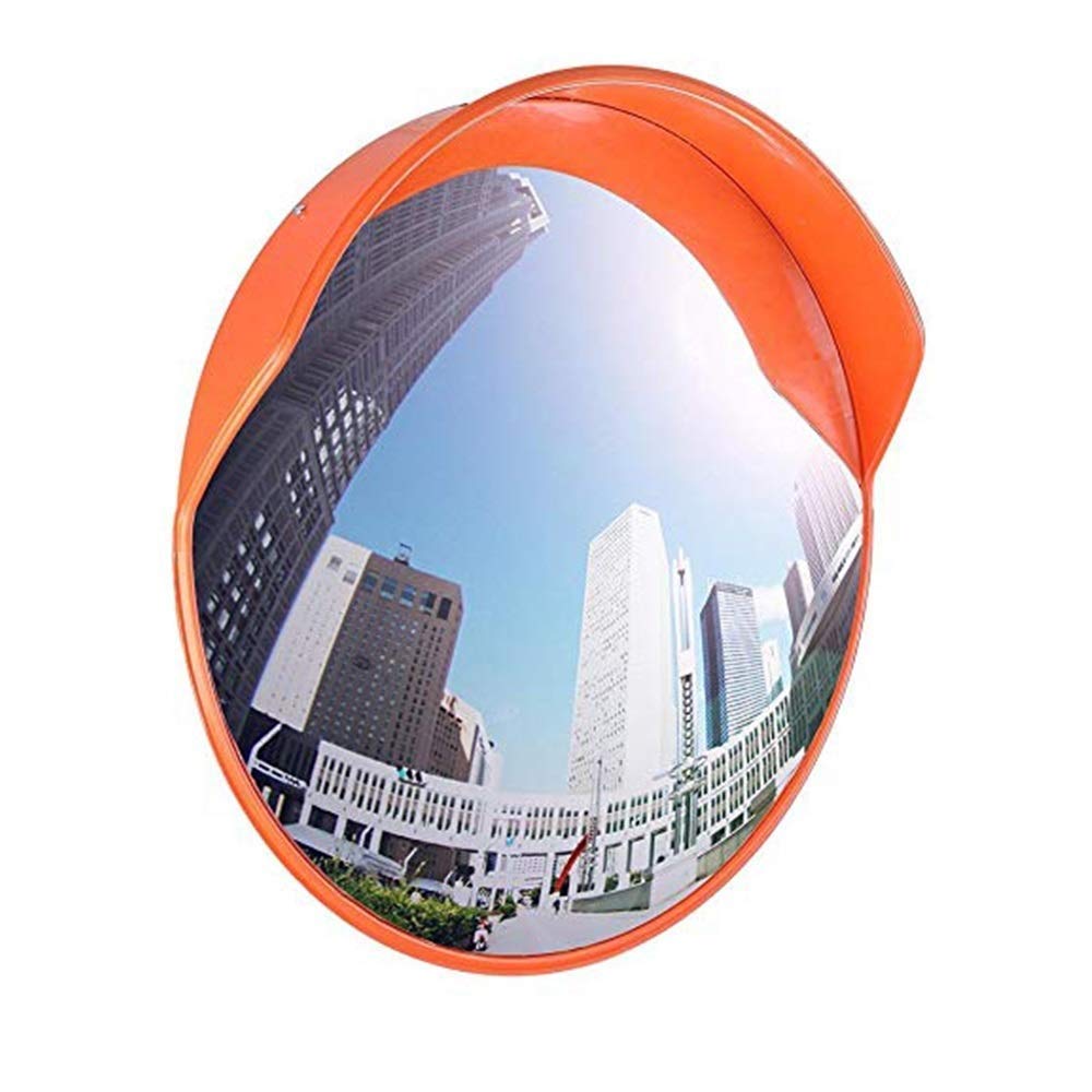 FXLYMR Blind Spot Mirrors - Large Convex Traffic Safety Mirrors for Outdoor Intersections & Roads (45cm/60cm/80cm) | Wide-Angle Curved Surface for Enhanced Visibility | Perfect for Driveways, Parking Lots & Hazardous Turns