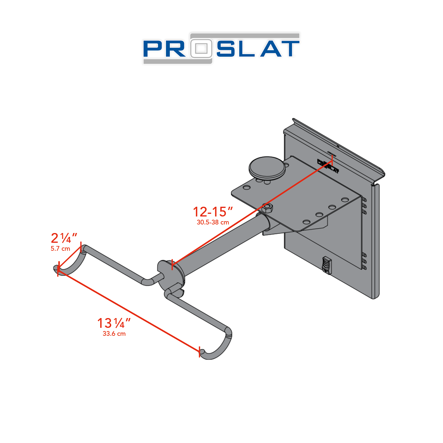 STEALTH Horizontal Bike Hook - Heavy Duty Wall Mount for Bicycle Storage - Perfect for Garage, Basement & Apartment Organization