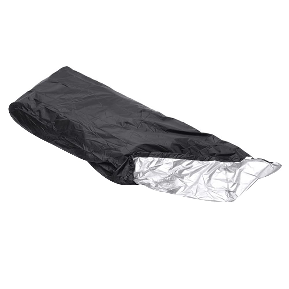 Premium 210D Oxford Cloth Lawn Mower Cover - Waterproof, UV Protection & Heavy Duty with Drawstring & Storage Bag (188x63.5x99cm) - Universal Fit for Push Mowers - Perfect for Outdoor Storage & Winter Protection