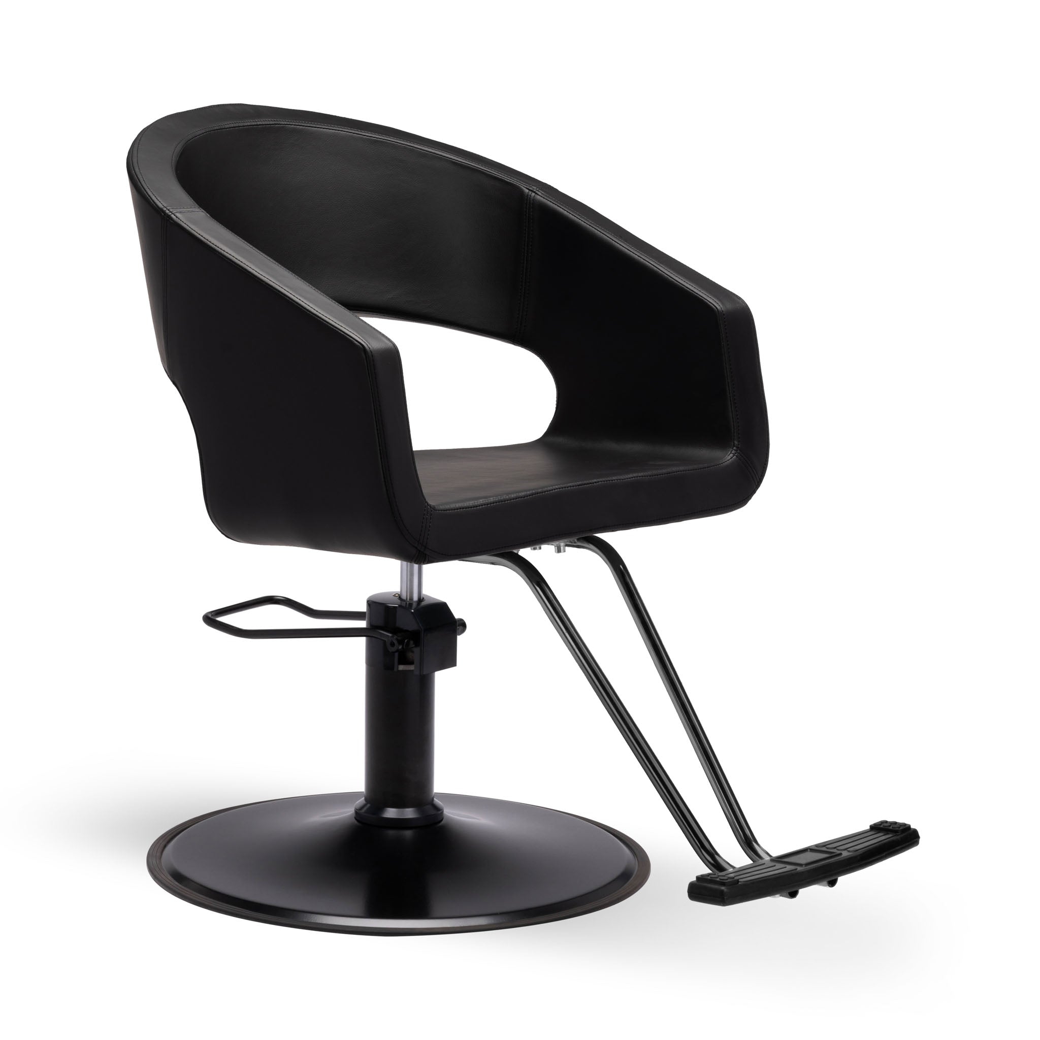 Lanvain Relax Styling Chair 968 - Adjustable Salon Hairdressing Chair with Footrest | Perfect for Home Salon, Barber Shop & Beauty Parlor