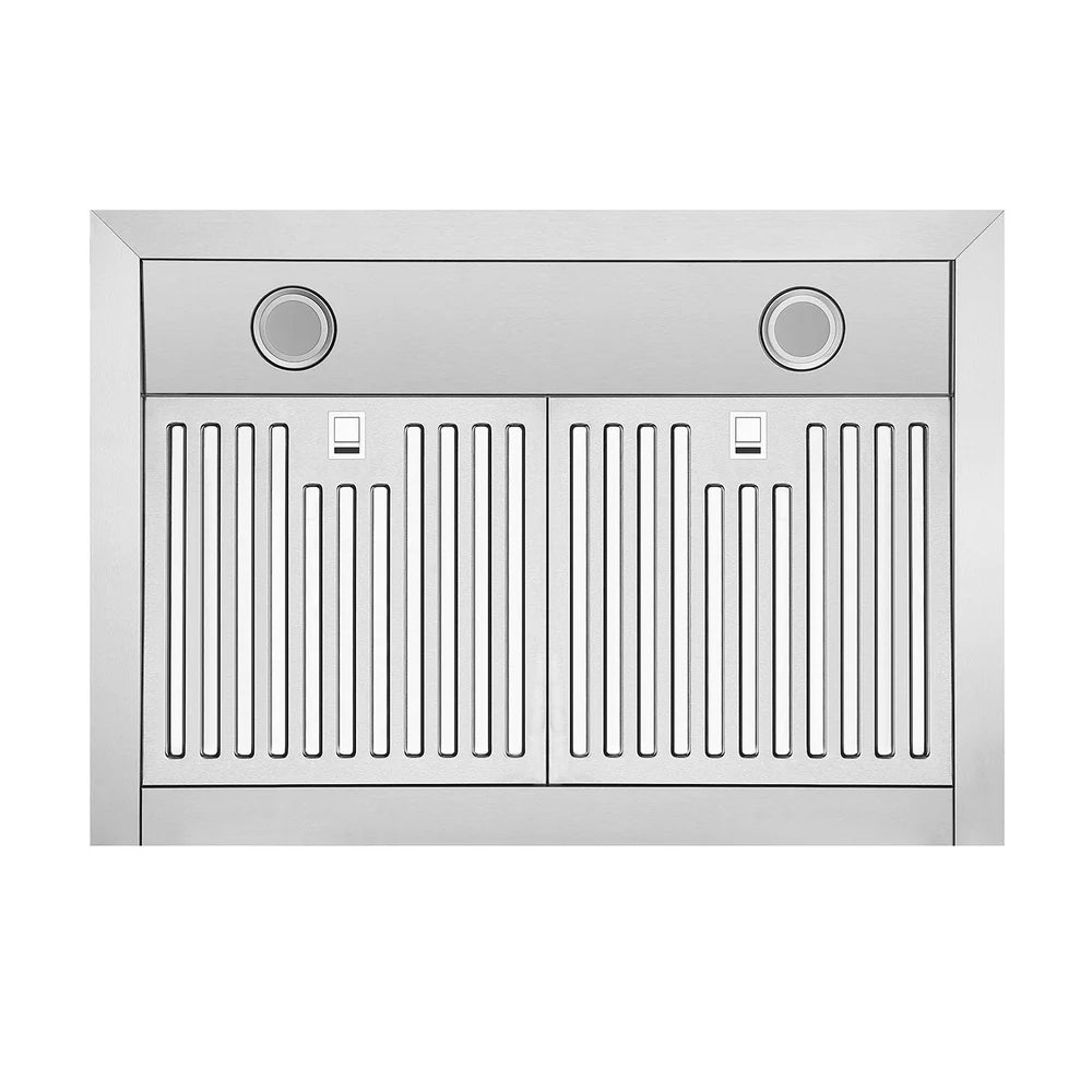 Empava 30-Inch Under Cabinet Range Hood - 400 CFM Ducted Stainless Steel Kitchen Vent with Touch Control & Washable Filters - Perfect for Modern Home Cooking & Smoke Removal