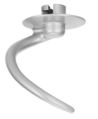 Upgraded Aucma Stand Mixer Dough Hook - Electrophoresis Hook Compatible with Aucma 6.5QT Stand Mixer SM-1518N, Shielded & Dishwasher Safe - Perfect for Baking Bread, Cookies, and Pastries at Home