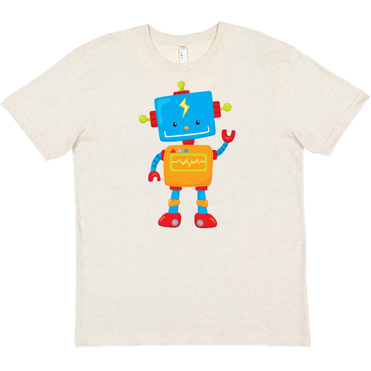Inktastic Toy Robot Graphic T-Shirt for Men & Women - Cool Sci-Fi Tee for Robot Lovers, Gifts & Casual Wear