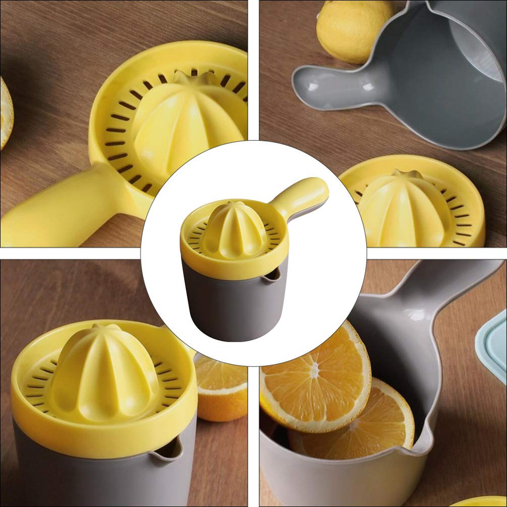 1pc Manual Hand Squeezer - Orange Juicer & Fruit Juice Maker for Fresh Citrus, Lemon, Lime - Perfect for Kitchen, Bar, Camping & Healthy Drinks