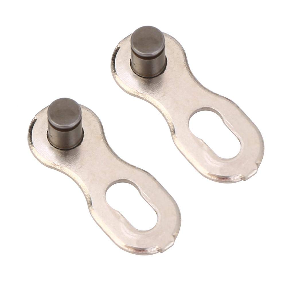 Premium Silver Gold Bike Chain Link - High-Quality Steel Bike Chain Links for Bicycle Repair & Maintenance - Perfect Temporary Replacement for Mountain, Road & Commuter Bikes - Ideal for Emergency Trail Repairs & DIY Fixes