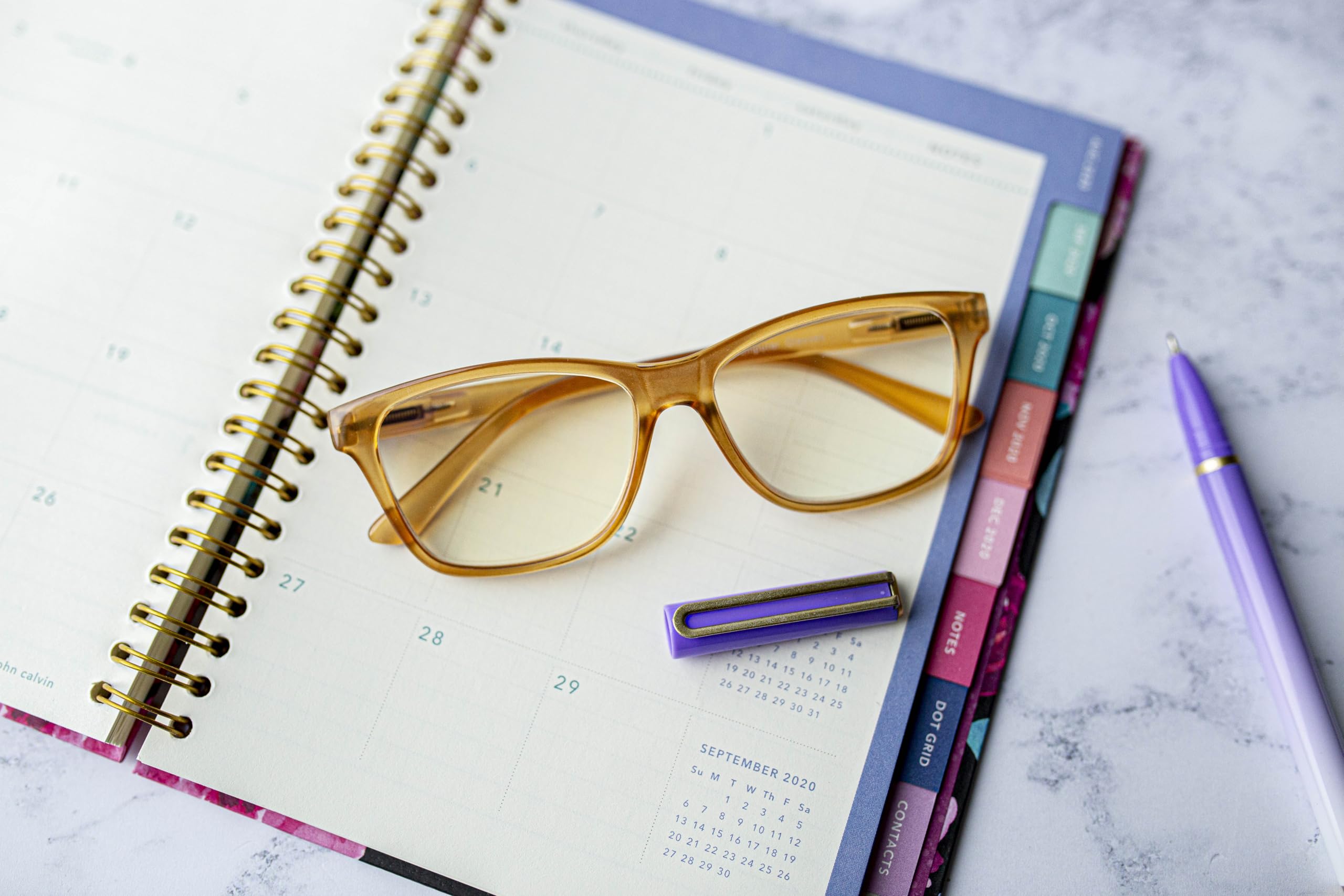 Blue Light Blocking Reading Glasses for Men & Women - Francis Square Frame Style | Computer Glasses for Office Work, Screen Time & Digital Eye Strain Relief