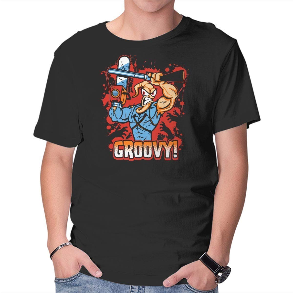 Earthworm Ash Men's Basic T-Shirt - Soft Cotton Crew Neck Tee for Casual Wear & Everyday Outfits