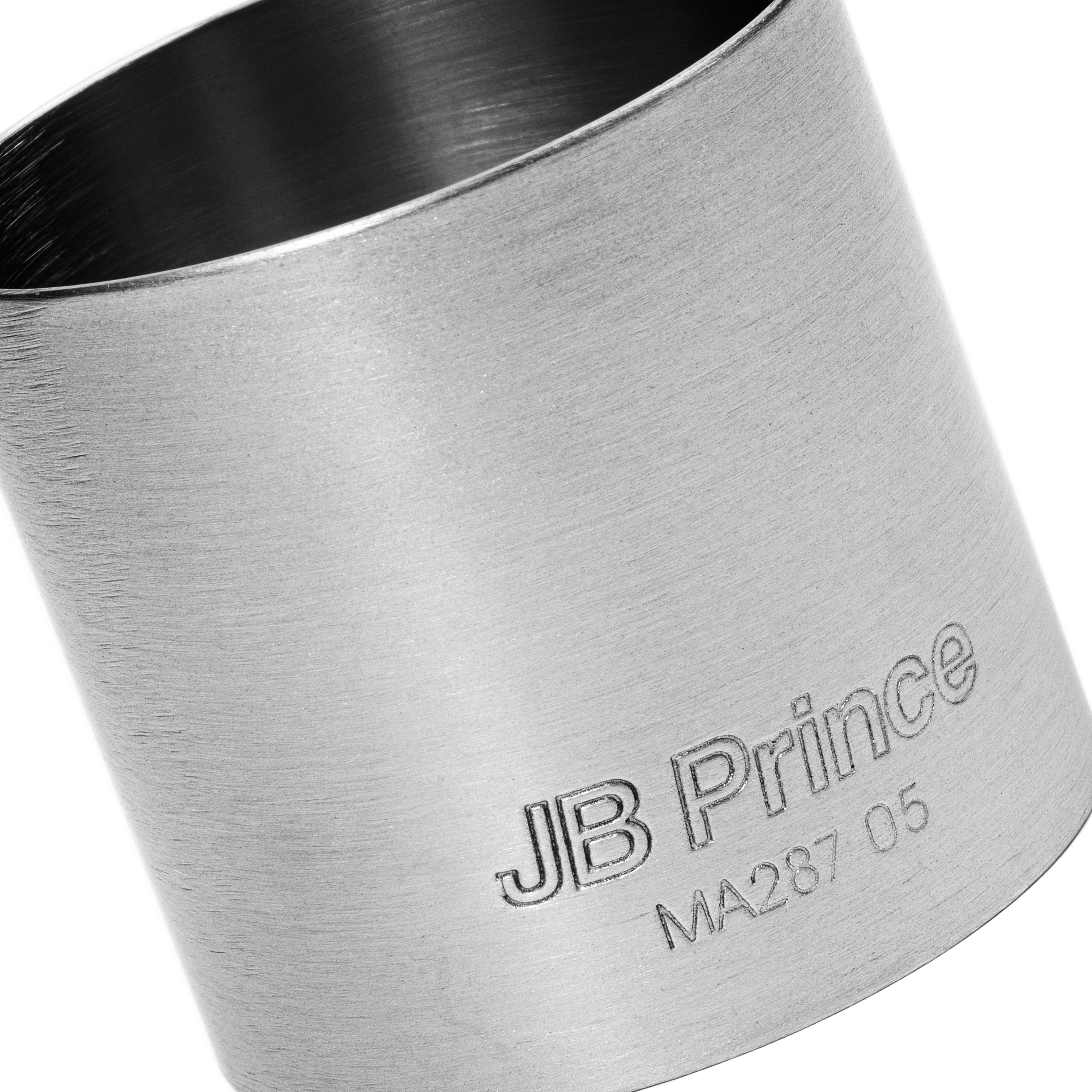JB Prince Premium Seamless Stainless Steel Ring - 2 x 2 Inch - Durable & Hypoallergenic Jewelry for Men & Women - Perfect for Everyday Wear, Weddings & Gifts