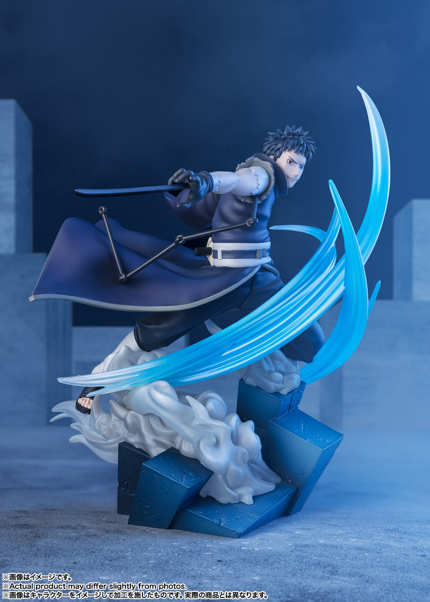 Figuarts Zero Extra Battle Naruto Shippuden Obito Uchiha Anime Statue - Limited Edition Collectible Figure for Anime Fans, Perfect for Display in Home, Office, or Gaming Room