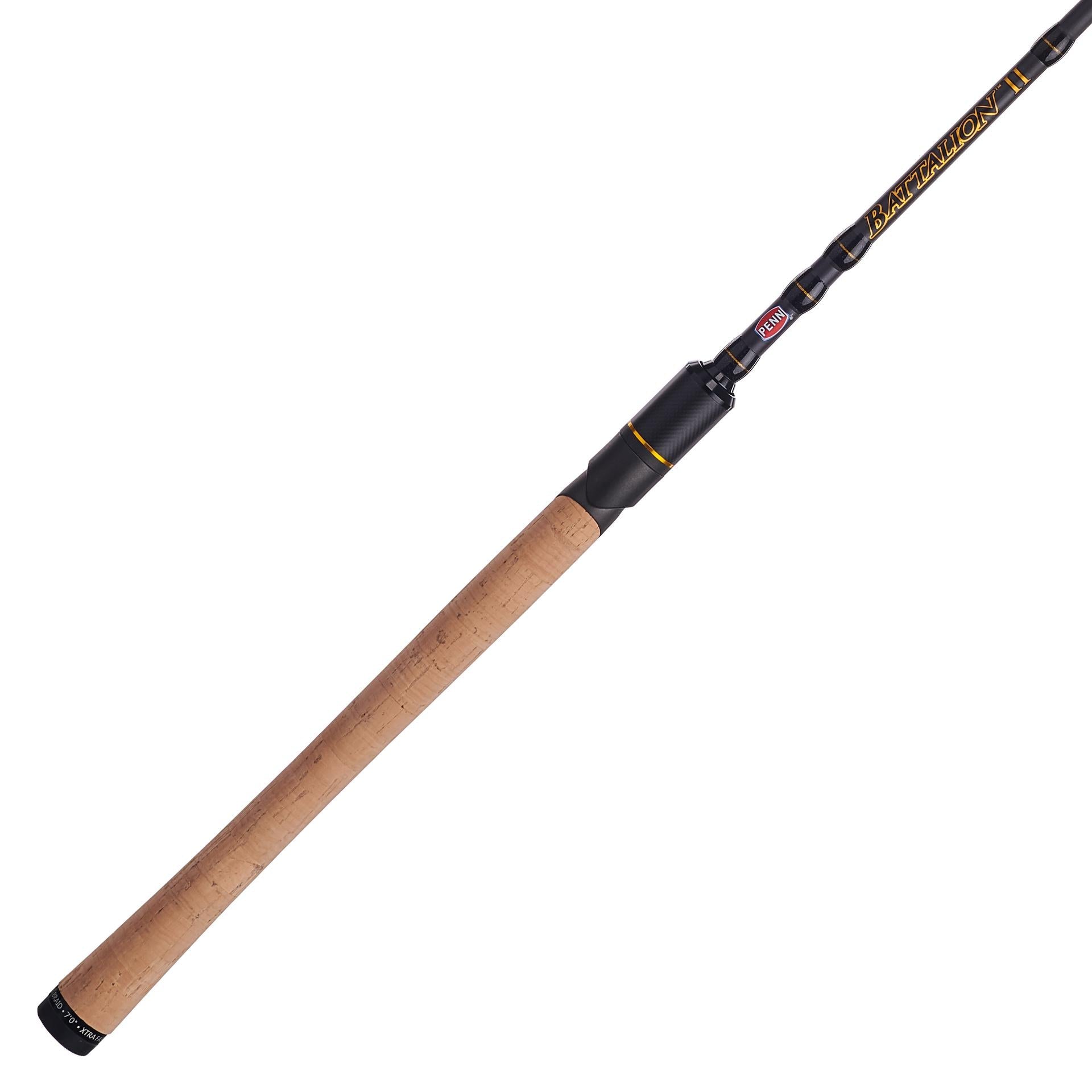 Battalion™ II Inshore Spinning Rod - Premium Saltwater Fishing Rod for Bass, Snook, Redfish - Perfect for Kayak, Pier, and Shore Fishing