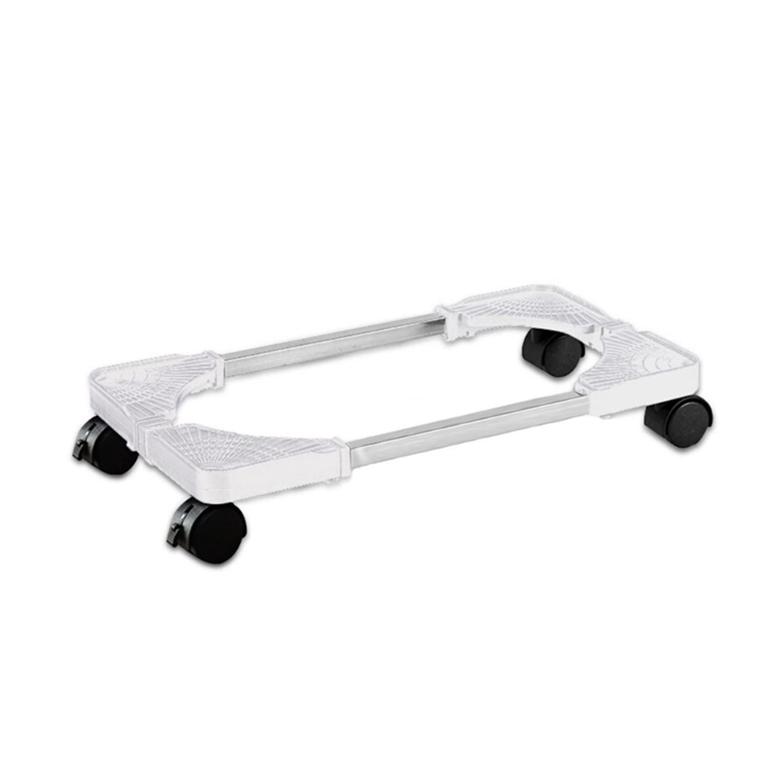 Adjustable Computer Stand with 4 Caster Wheels - Universal PC Tower Stand for Desktop CPU Holder, Fits Most Computer Cases (Black) - Perfect for Office, Gaming Setup & Home Workspace Organization