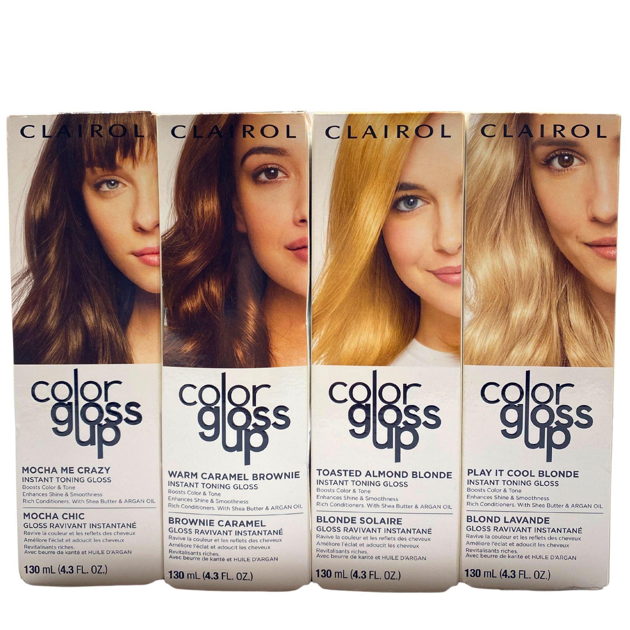 Clairol Color Gloss Up Instant Toning Gloss 4.3 fl Oz (Pack of 50) - Semi-Permanent Hair Color for Shine & Vibrant Tones - Perfect for At-Home Hair Care & Salon-Quality Results
