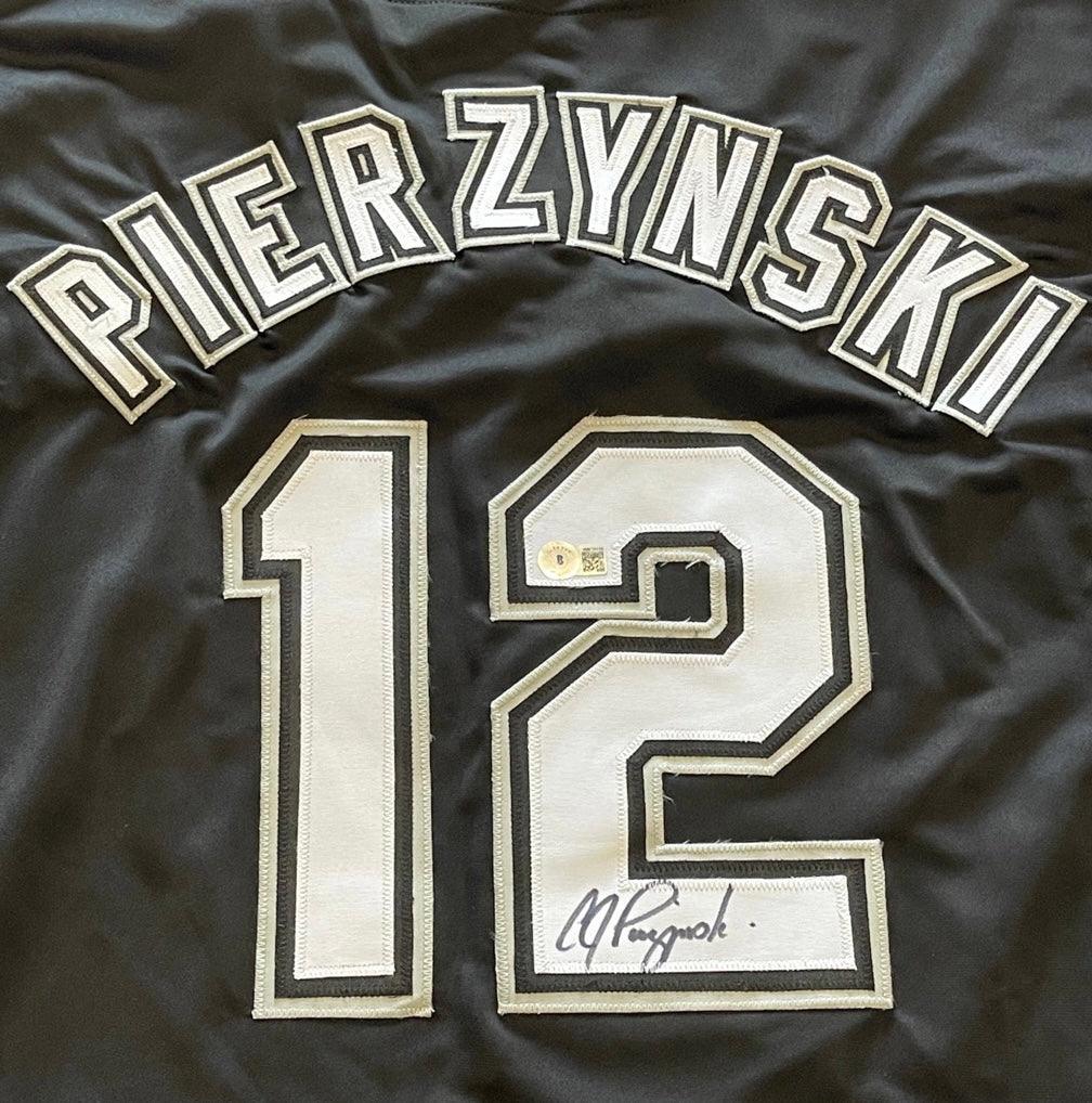 Authentic AJ Pierzynski Signed Chicago White Sox Baseball Jersey - Beckett Certified - Perfect for Collectors, Fans & Sports Memorabilia Displays