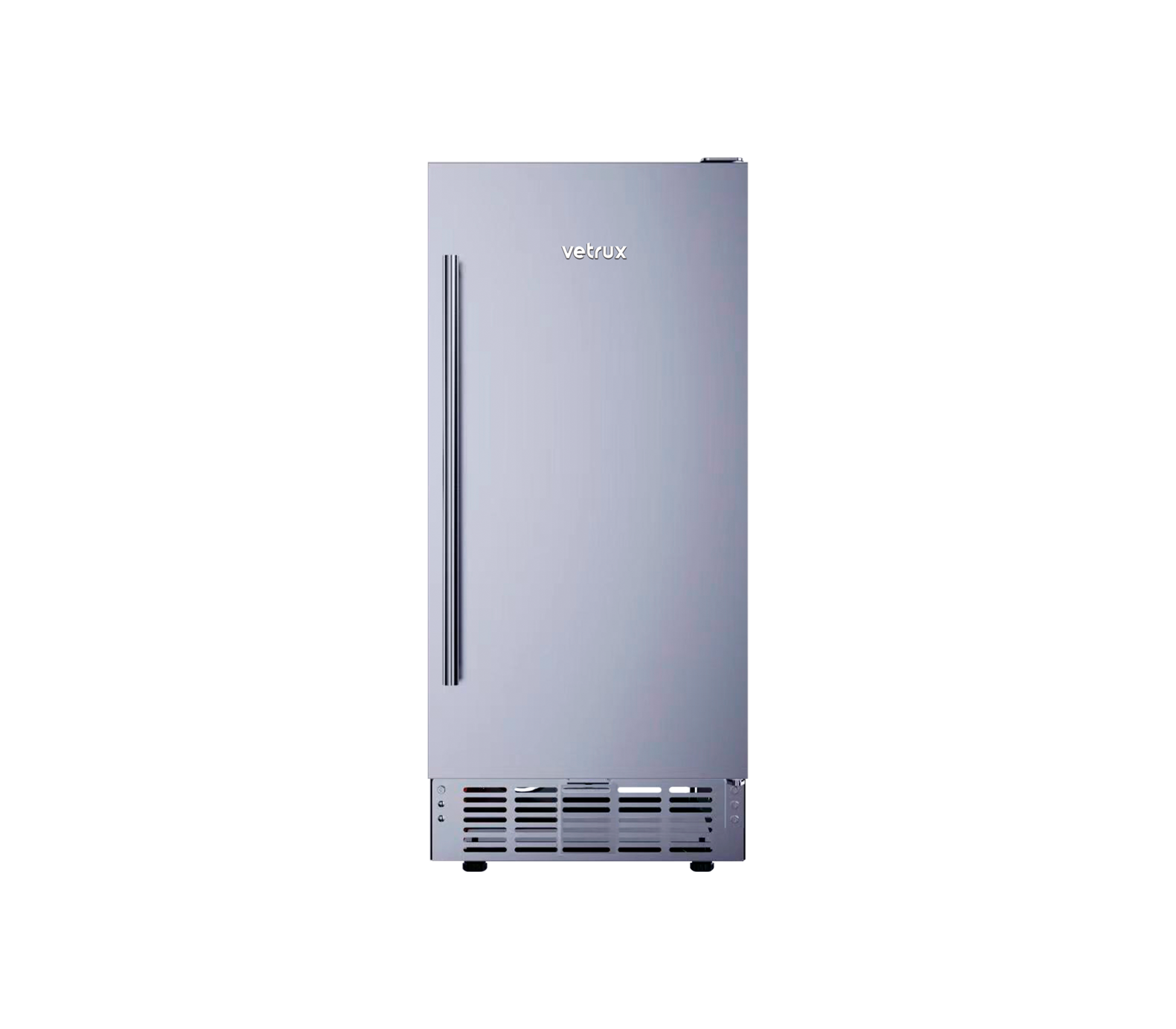 36kg/24hr Stainless Steel Ice Maker for Home, Bar, Restaurant - Fast Ice Production with Durable Vetrux Design