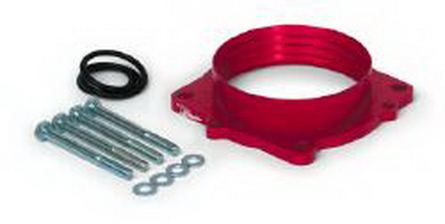 Airaid 350-532 PowerAid Throttle Body Spacer for Improved Engine Performance - Boost Horsepower & Fuel Efficiency - Perfect for Off-Roading & Performance Tuning