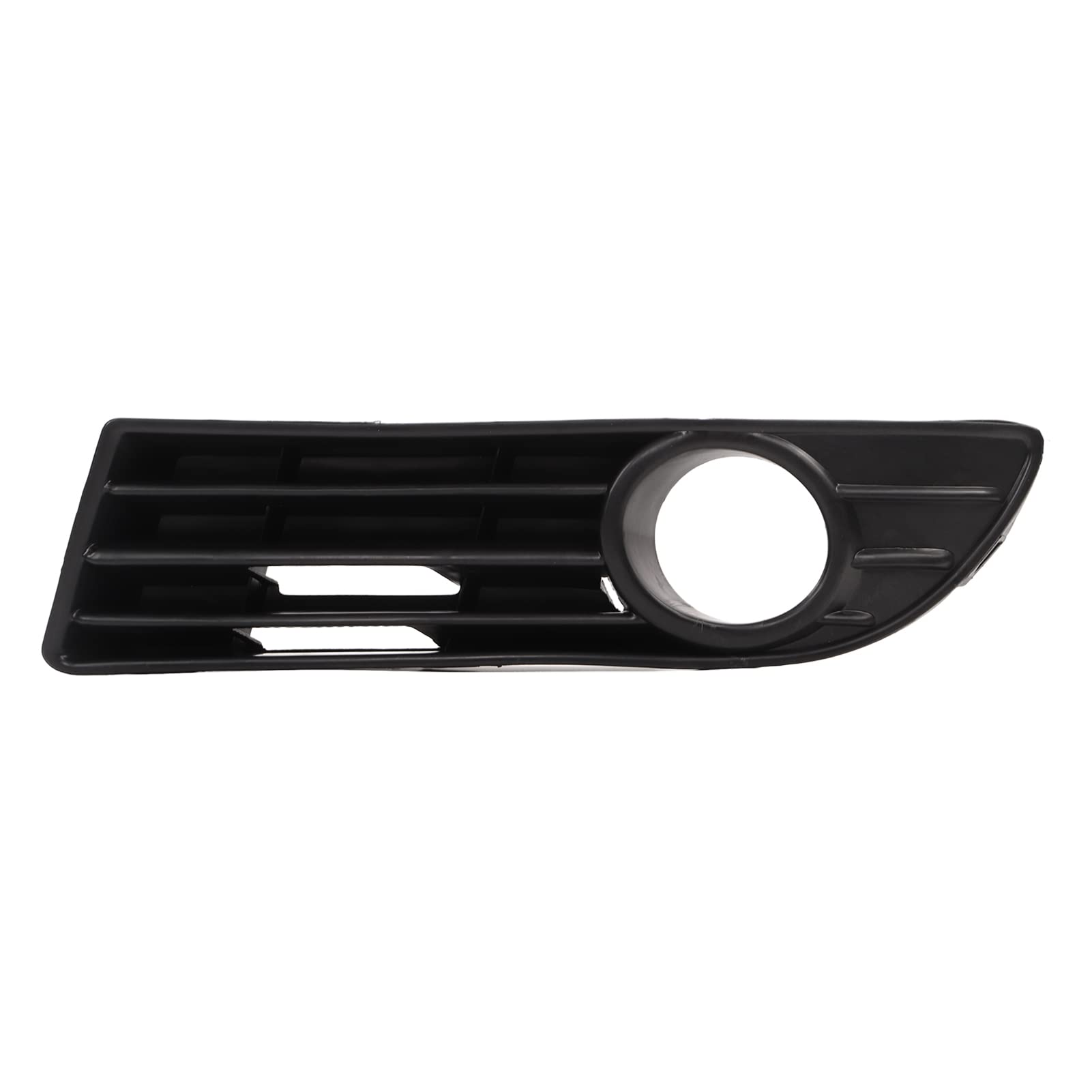 6Q0853665E Black ABS Fog Lamp Grille - Durable Front Bumper Cover for Car Fog Lights | Left Side | Heat Resistant & Wearproof | Perfect for Off-Roading & Night Driving