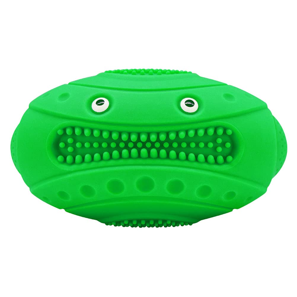 TEHAUX Floating Dog Chewing Toy - Interactive Squeaky Chew Toy for Teeth Cleaning & Dental Health - Perfect for Pool, Beach & Outdoor Water Play
