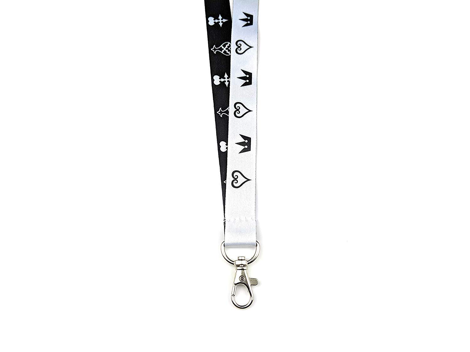 Hearts Kingdom Premium Lanyard Keychain - Adjustable ID Badge Holder for Work, School & Events - Durable Neck Strap for Keys, Badges & Cards