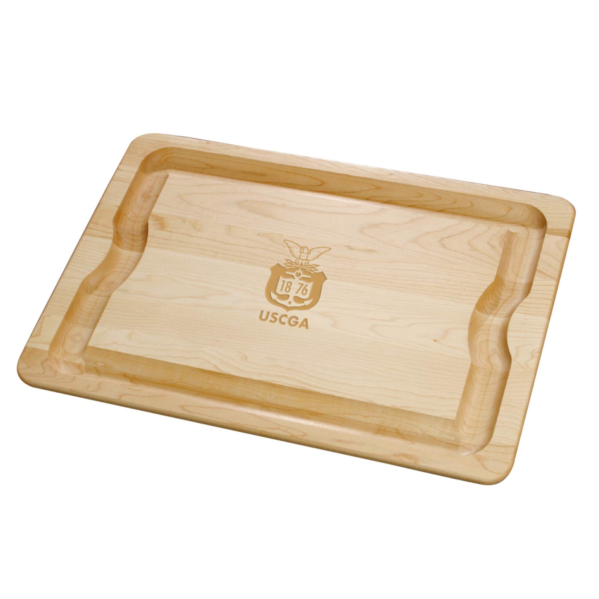 Premium M. LA HART USCGA Maple Wood Cutting Board for Kitchen - Durable Chopping Block for Fruits, Vegetables & Meat - Perfect Gift for Home Chefs & Cooking Enthusiasts