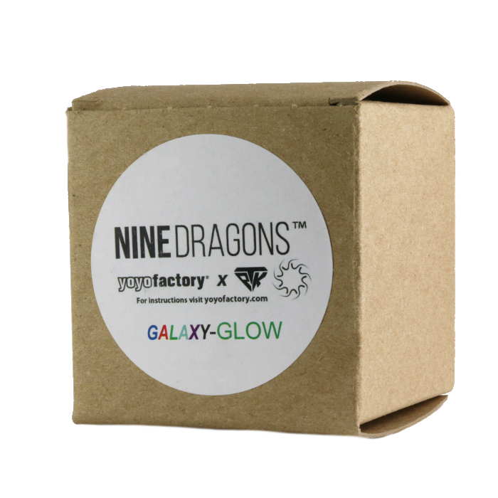 YoYoFactory Nine Dragons GLOW Yo Yo - Professional Light Up Yo-Yo for Tricks & Performance - Perfect for Night Play, Competitions & Gifts