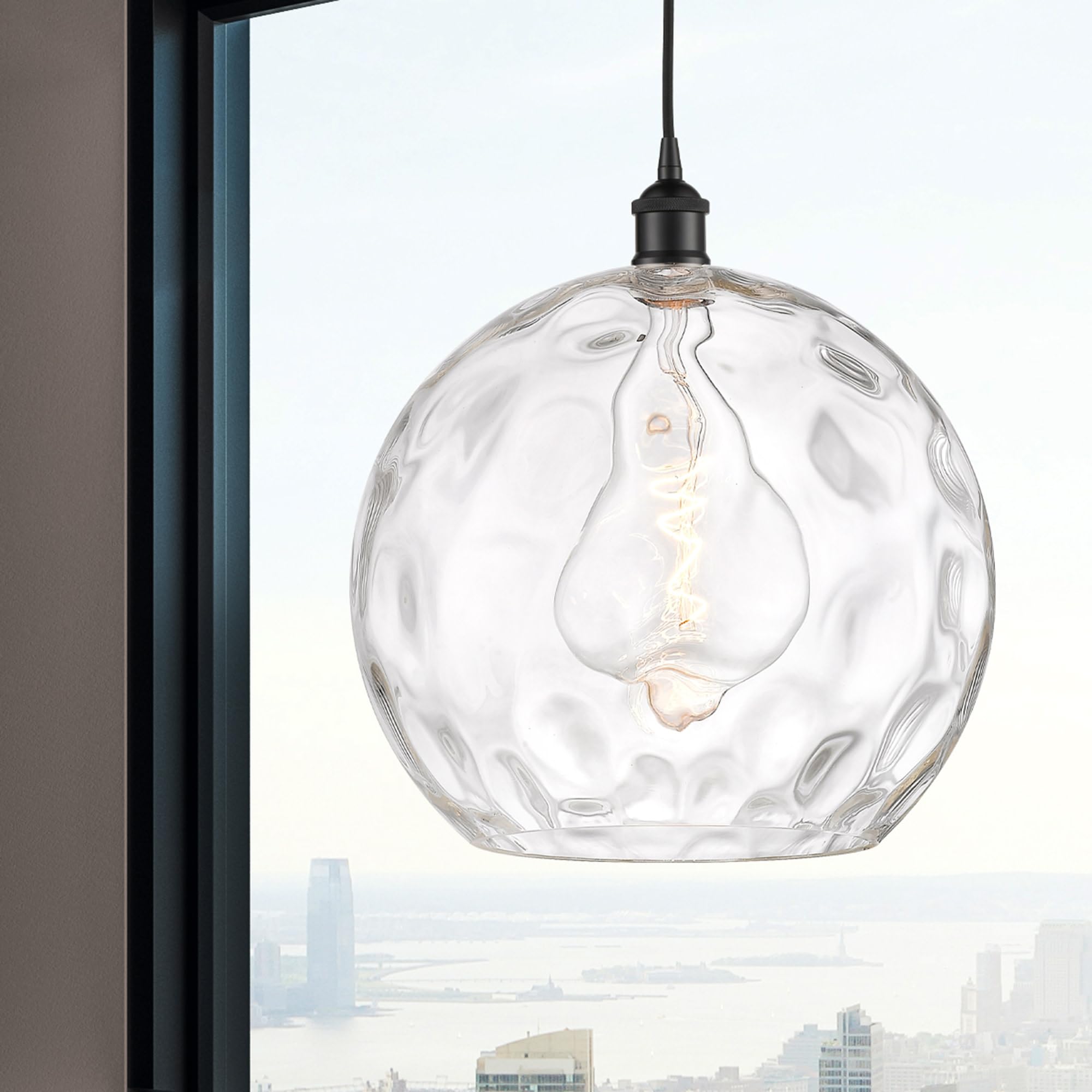 Innovations Lighting Athens Water Glass Pendant Light - 15.88