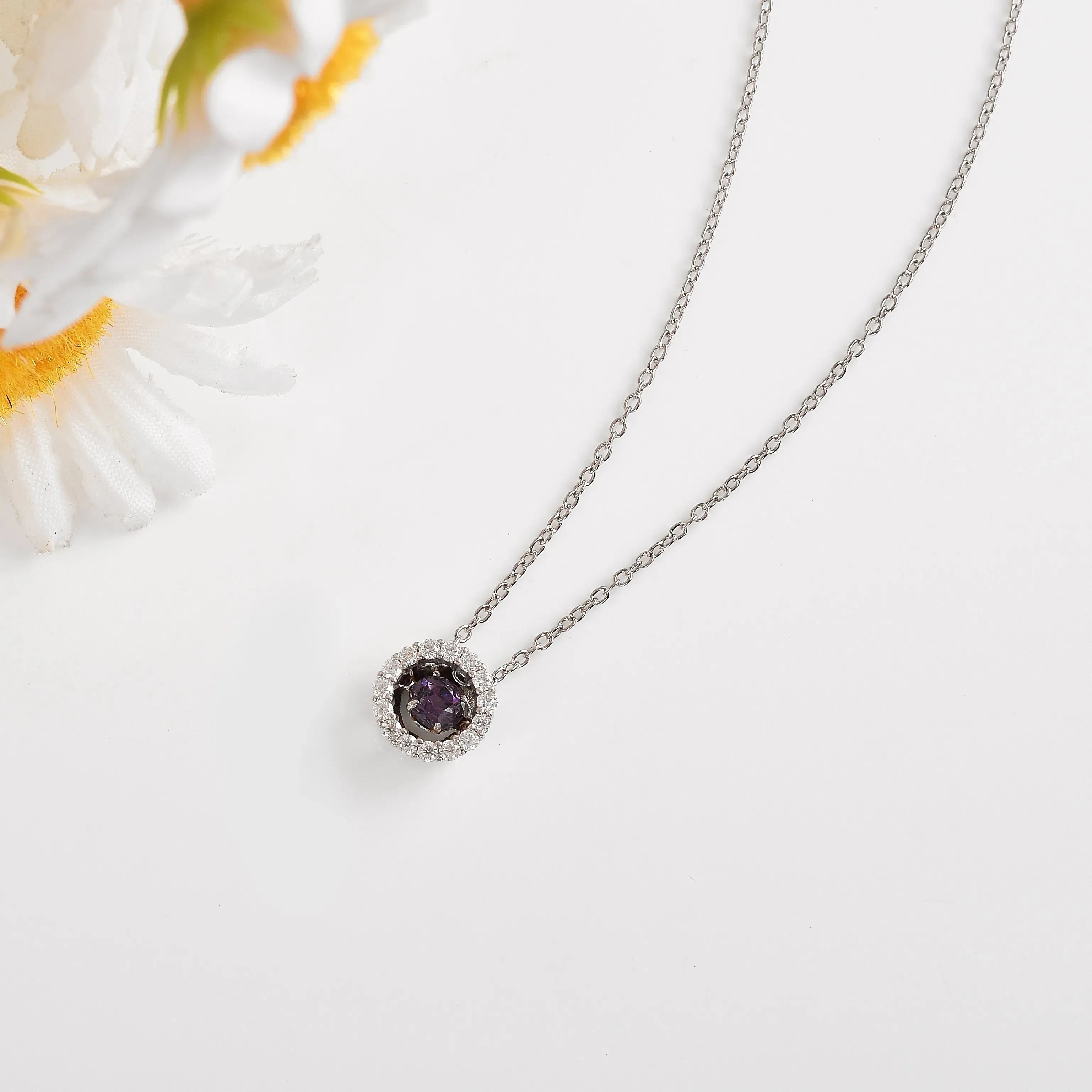 Exquisite Alexandrite Dancing Stone Necklace | Color Changing Gemstone Jewelry for Women | Perfect Gift for Birthday, Anniversary & Special Occasions